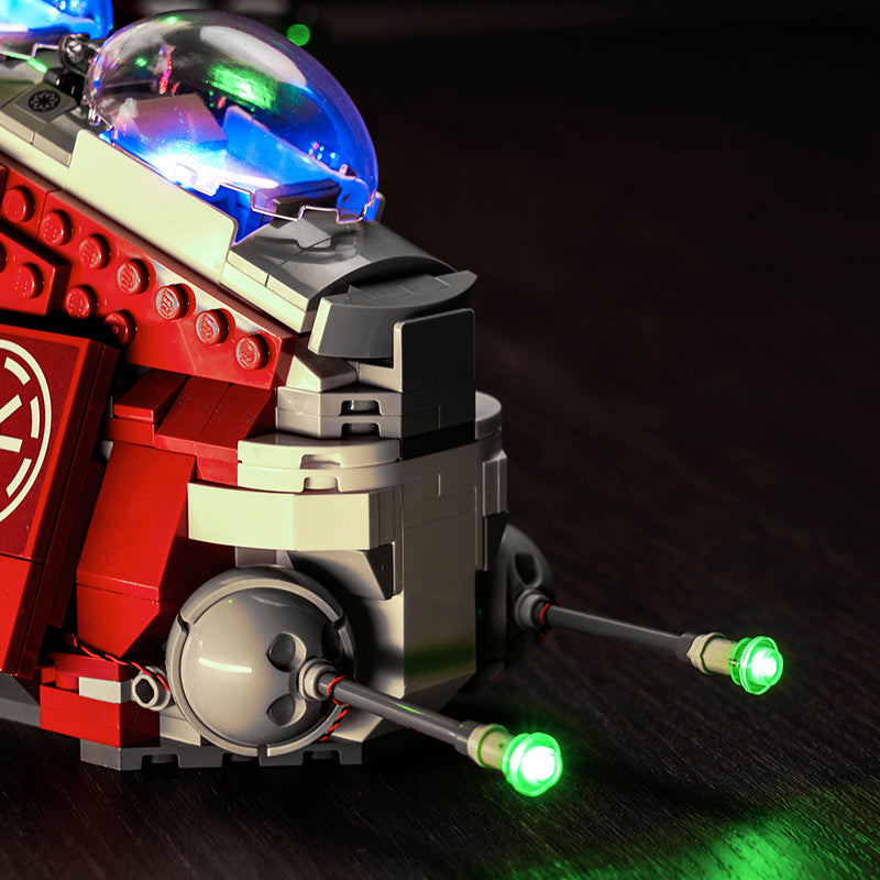 Kit d'éclairage BrickBling pour LEGO Coruscant Guard Gunship™ 75354