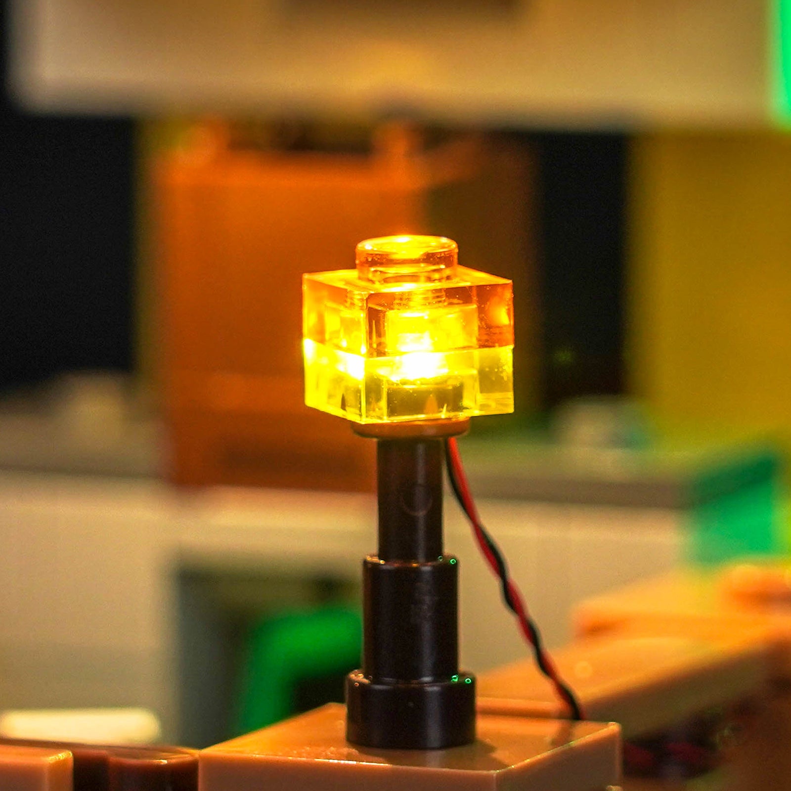 Kit d'éclairage BrickBling pour ferme de poulets LEGO Minecraft 21585