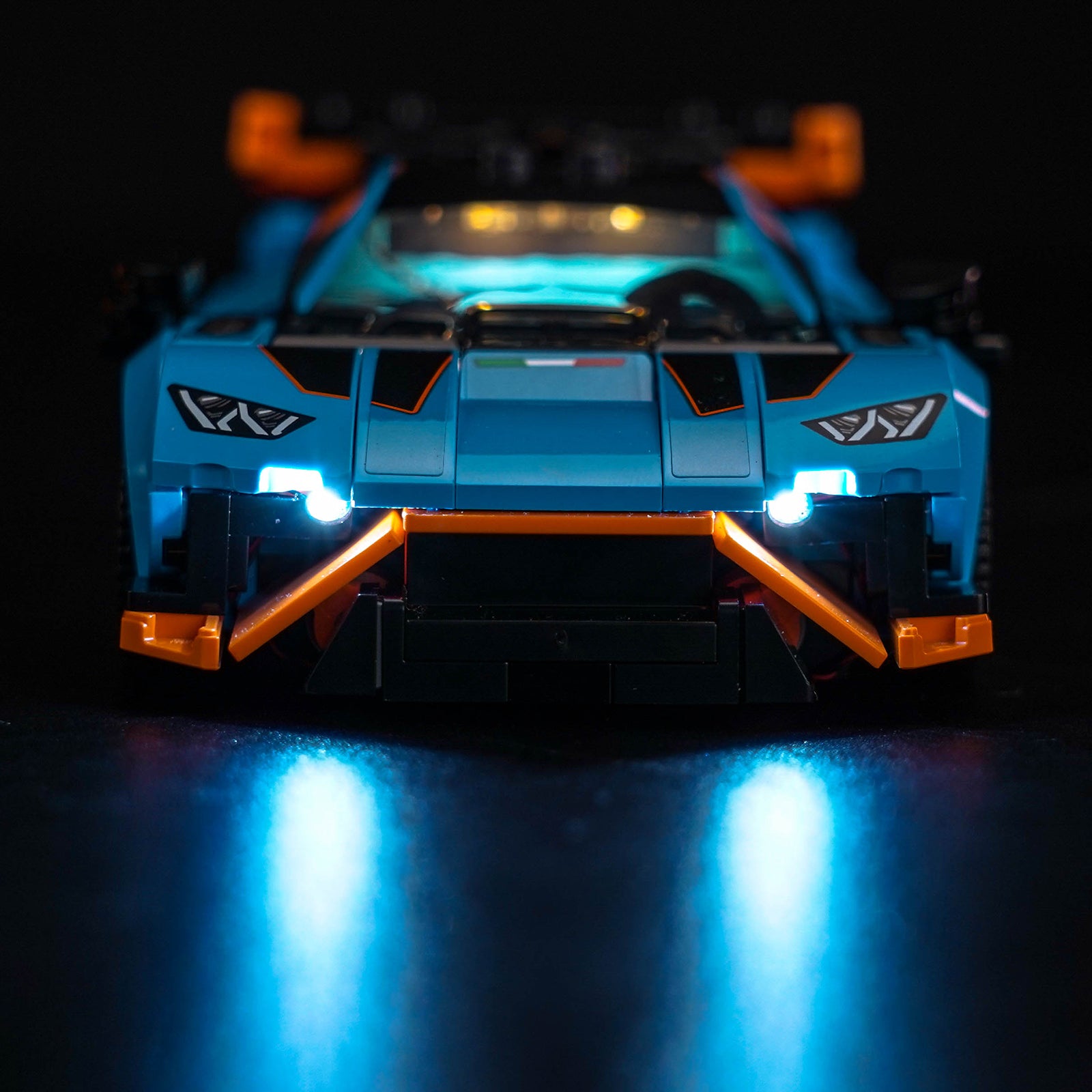 BrickBling Lichtset für LEGO Speed Champions Lamborghini Revuelto &amp; Huracán STO 77238