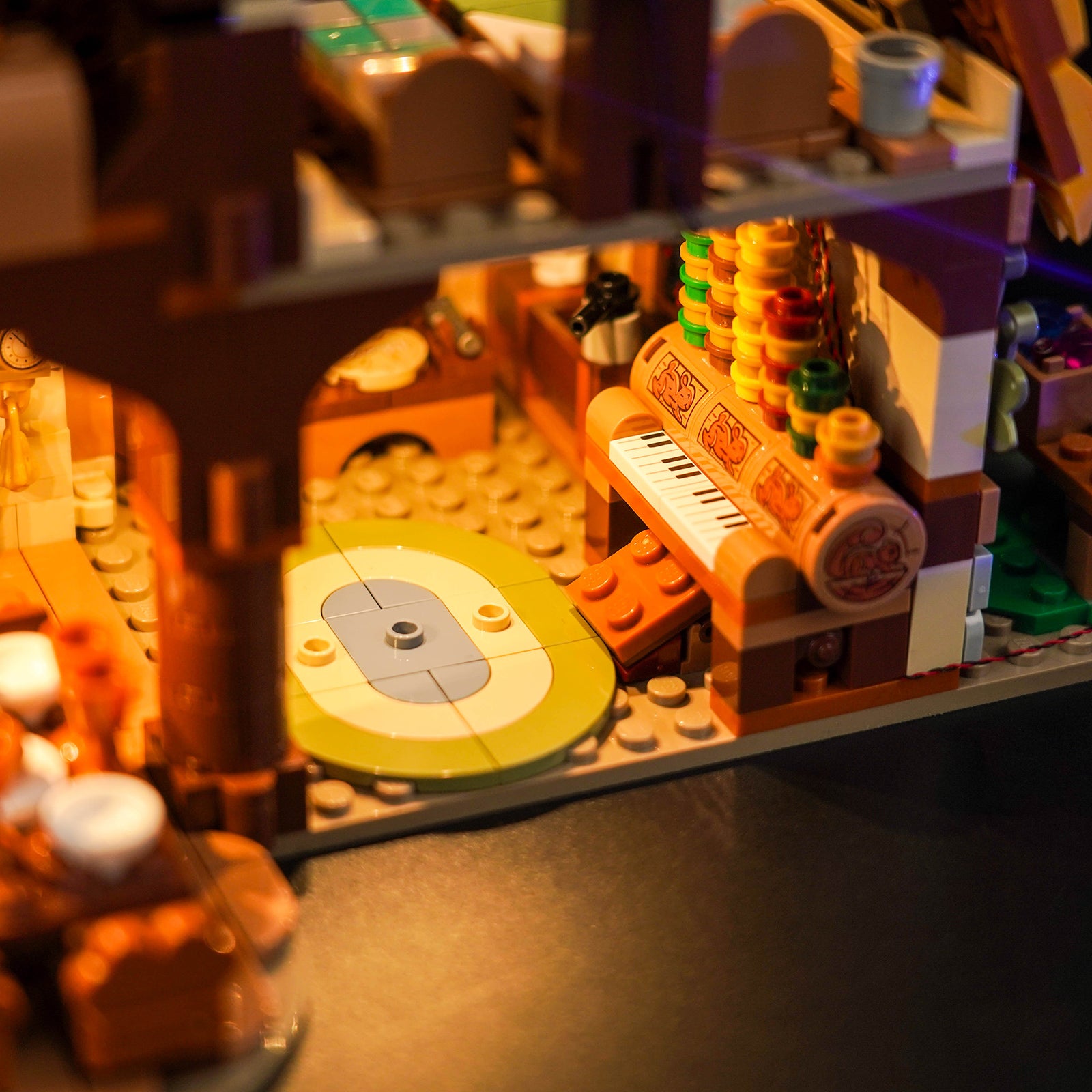 BrickBling Lichtset für LEGO Disney Schneewittchen und das Häuschen der sieben Zwerge 43242