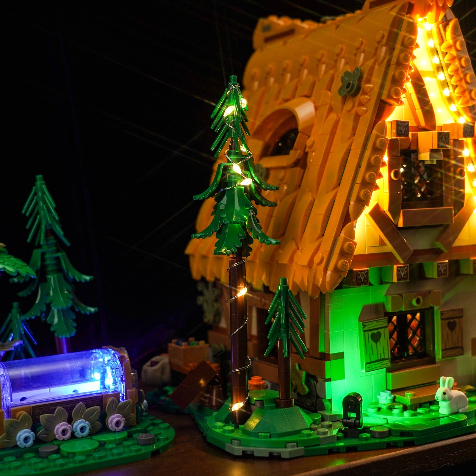 BrickBling Light Kit for LEGO Disney Snow White and the Seven Dwarfs' Cottage 43242