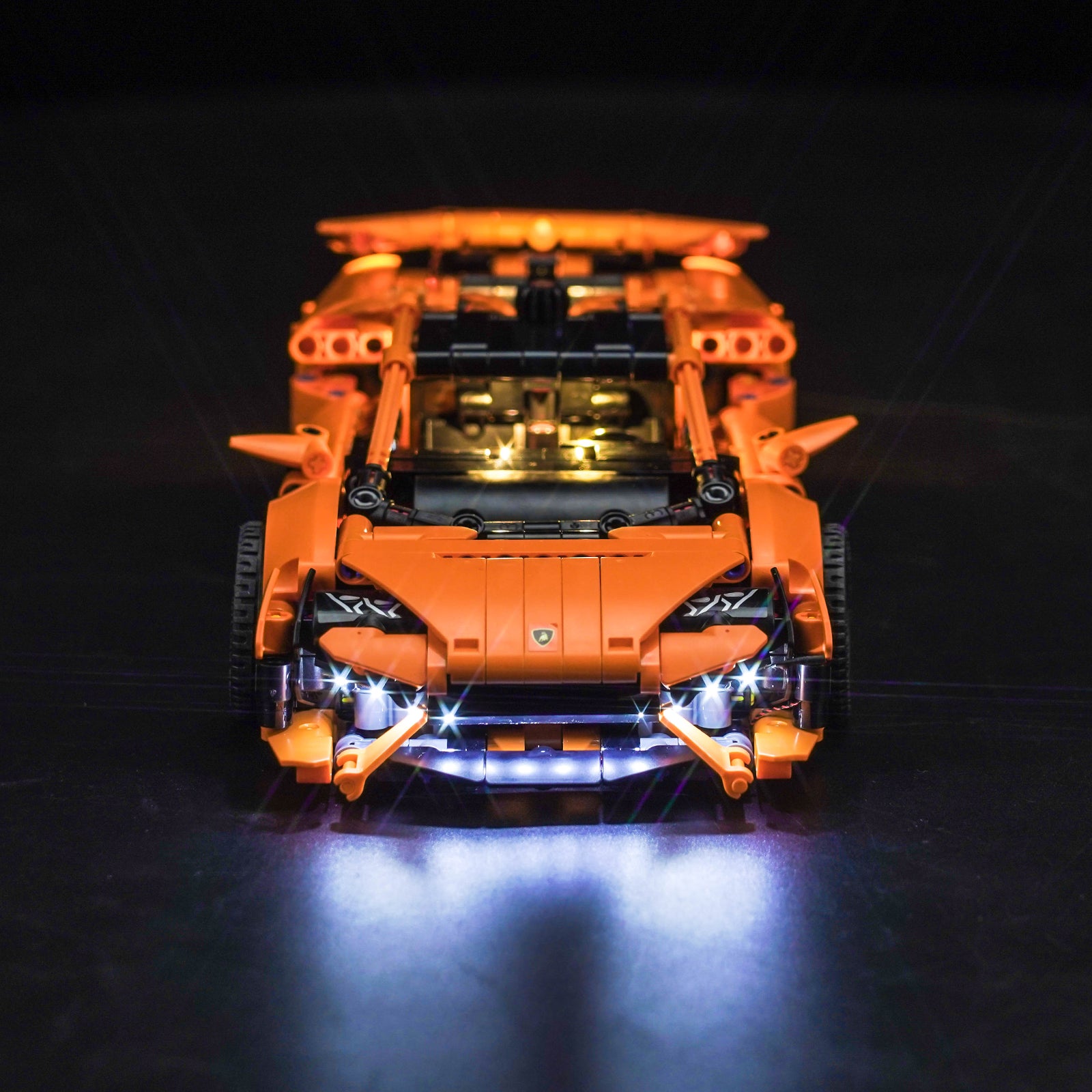 BrickBling Lichtset für LEGO Lamborghini Huracán Tecnica Orange 42196