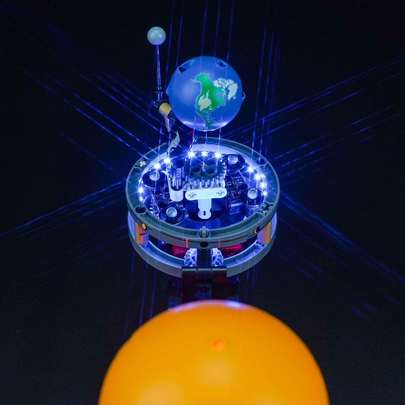 BrickBling Light Kit for LEGO Planet Earth and Moon in Orbit 42179