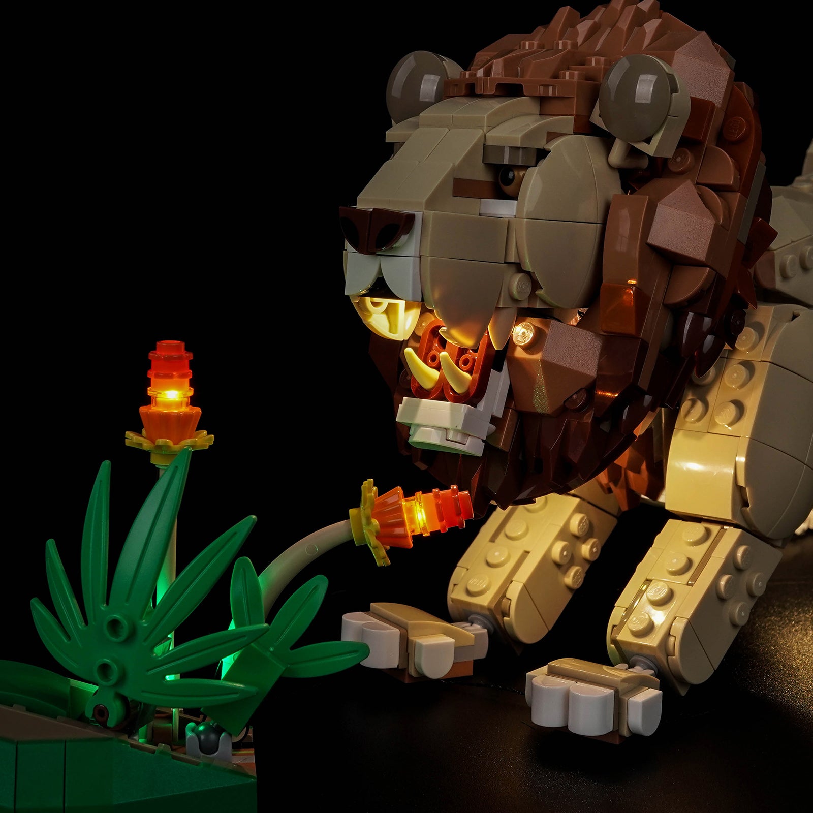 BrickBling Light Kit for LEGO Creator 3-in-1 Wild Animals: Majestic Lion 31386