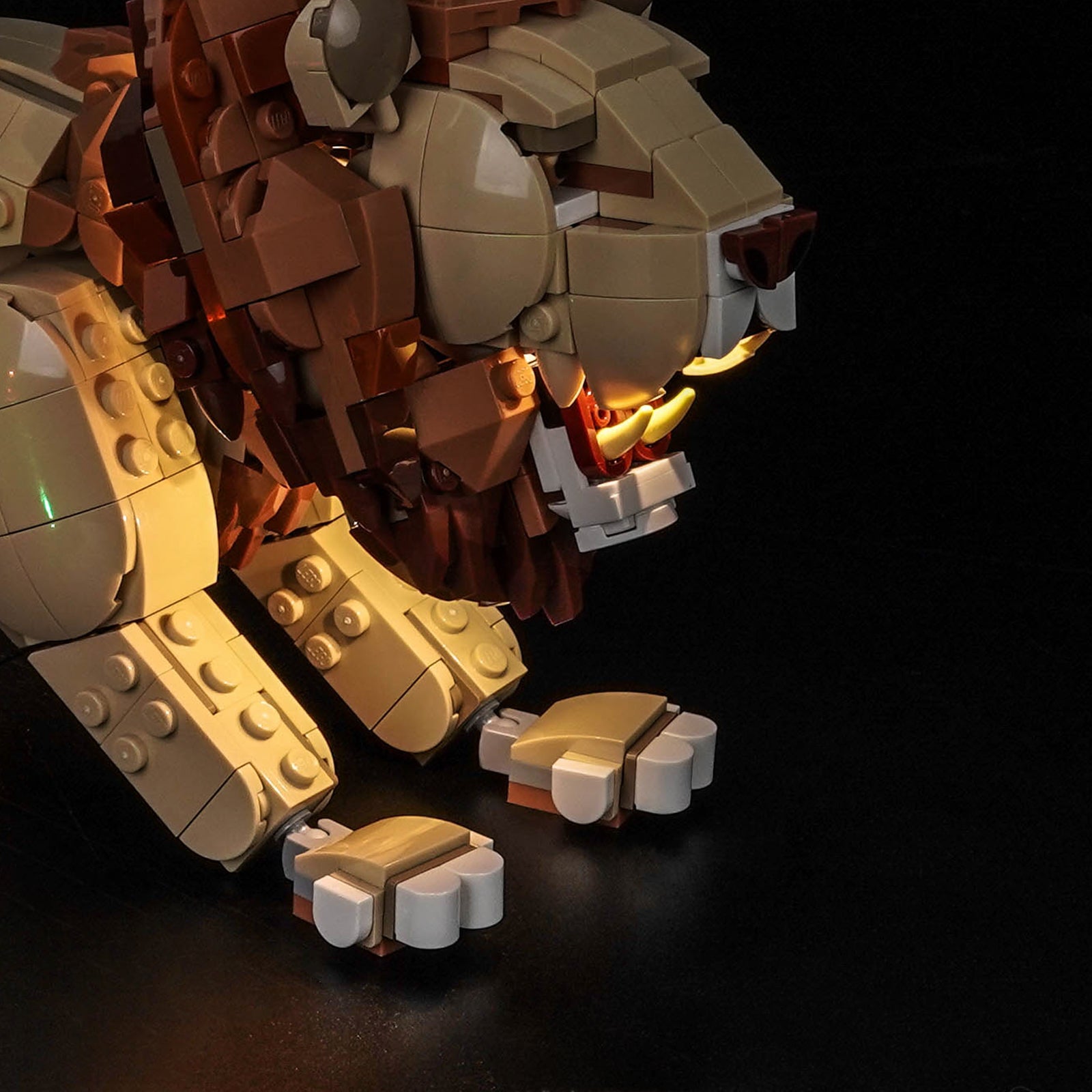 BrickBling Light Kit for LEGO Creator 3-in-1 Wild Animals: Majestic Lion 31386