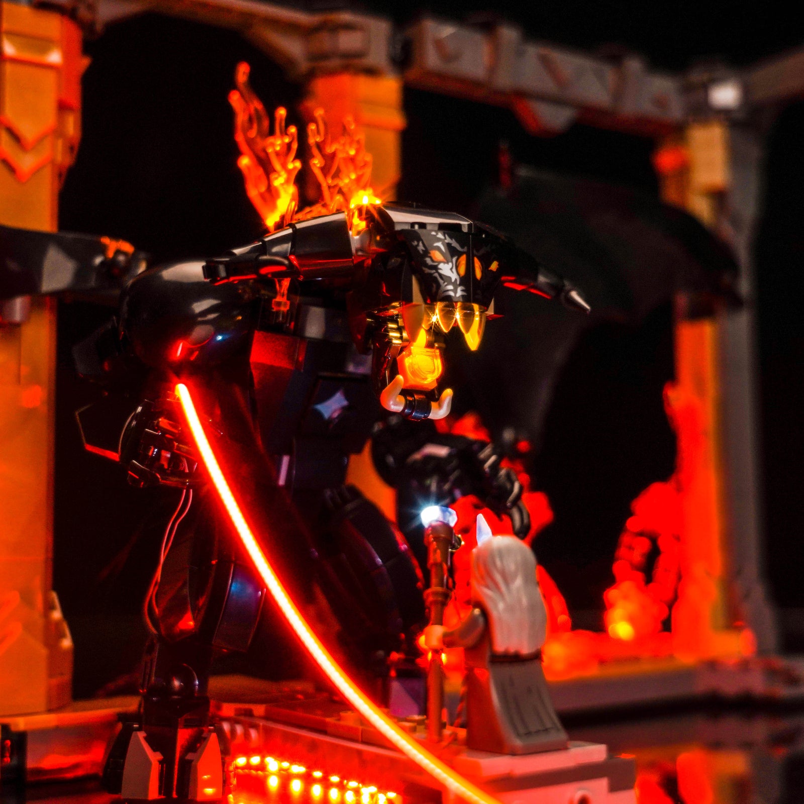 BrickBling Light Kit for LEGO The Lord of the Rings: Balrog™ Book Nook 10367