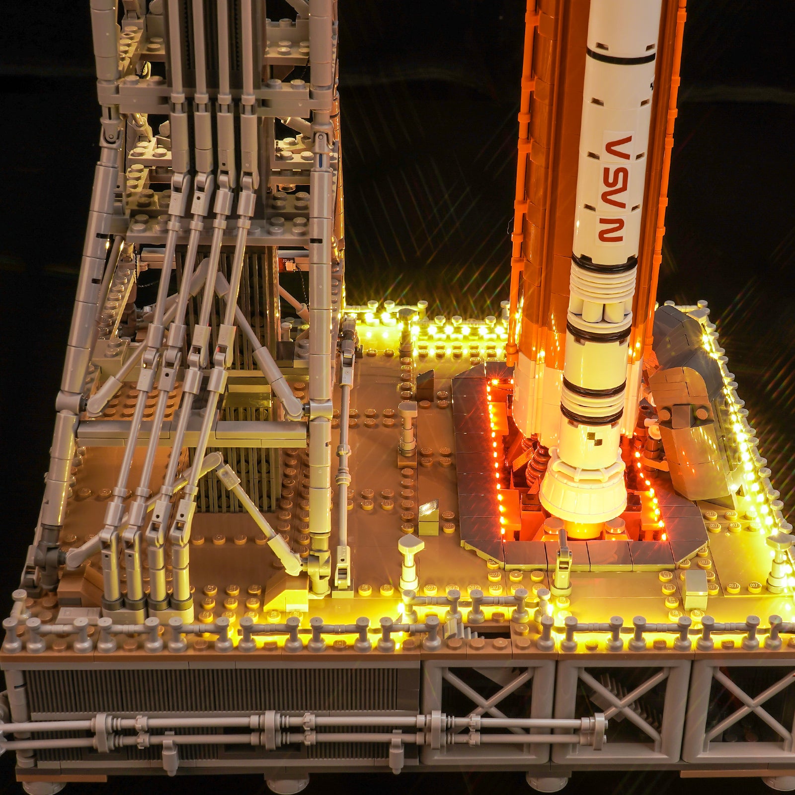 BrickBling Light Kit for LEGO NASA Artemis Space Launch System 10341