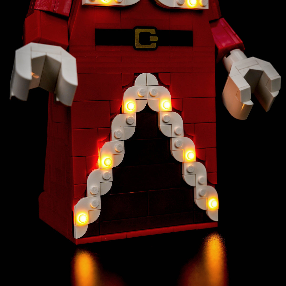 BrickBling Light Kit for LEGO Minifigures Up-Scaled Mrs. Claus Minifigure 40875
