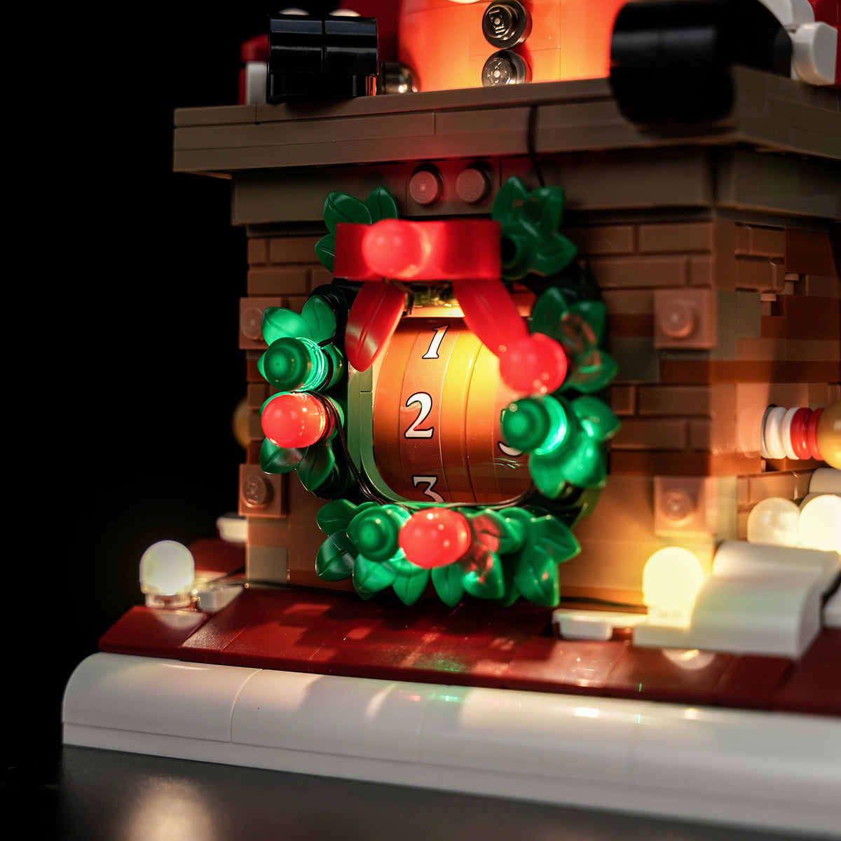 BrickBling Light Kit for LEGO Santa's Holiday Countdown 40874