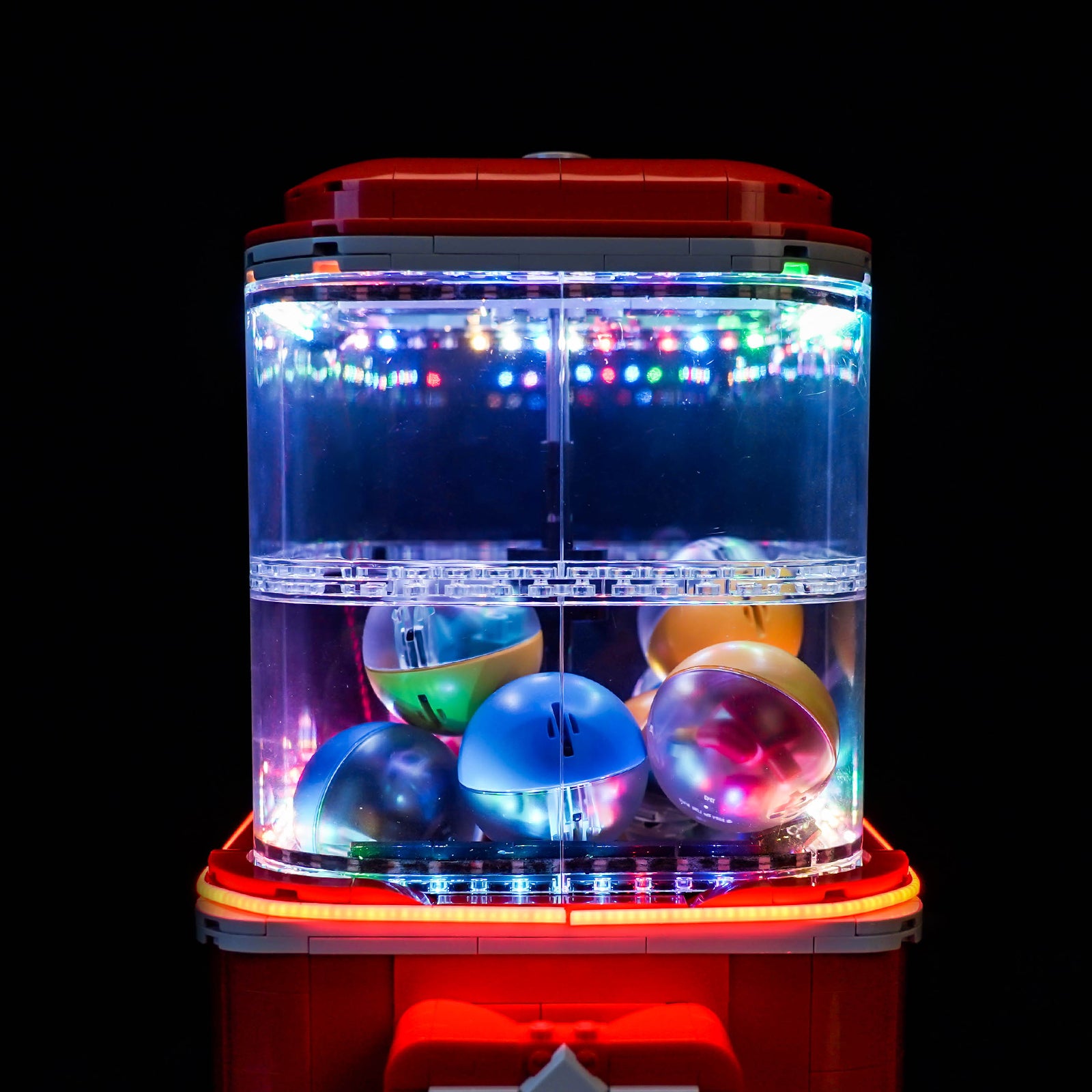 BrickBling Light Kit for LEGO Ideas Minifigure Vending Machine 21358 Warm Color Version