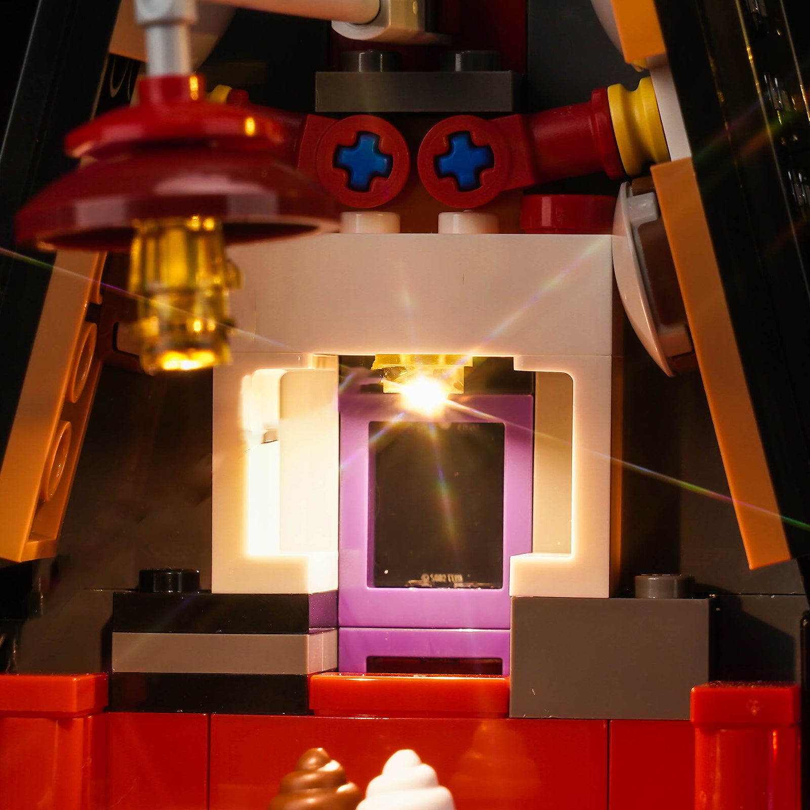 BrickBling Lichtset für LEGO Ich – Einfach Unverbesserlich 4 Minions und Grus Familienanwesen 75583