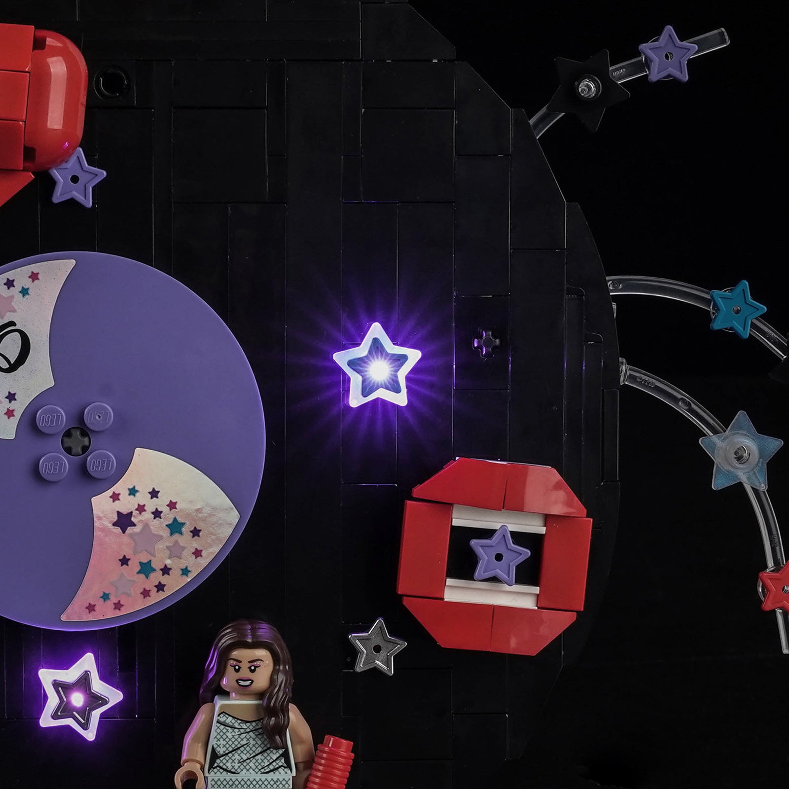 BrickBling Beleuchtungsset für LEGO Editions Olivia Rodrigo's Vinyl 43028