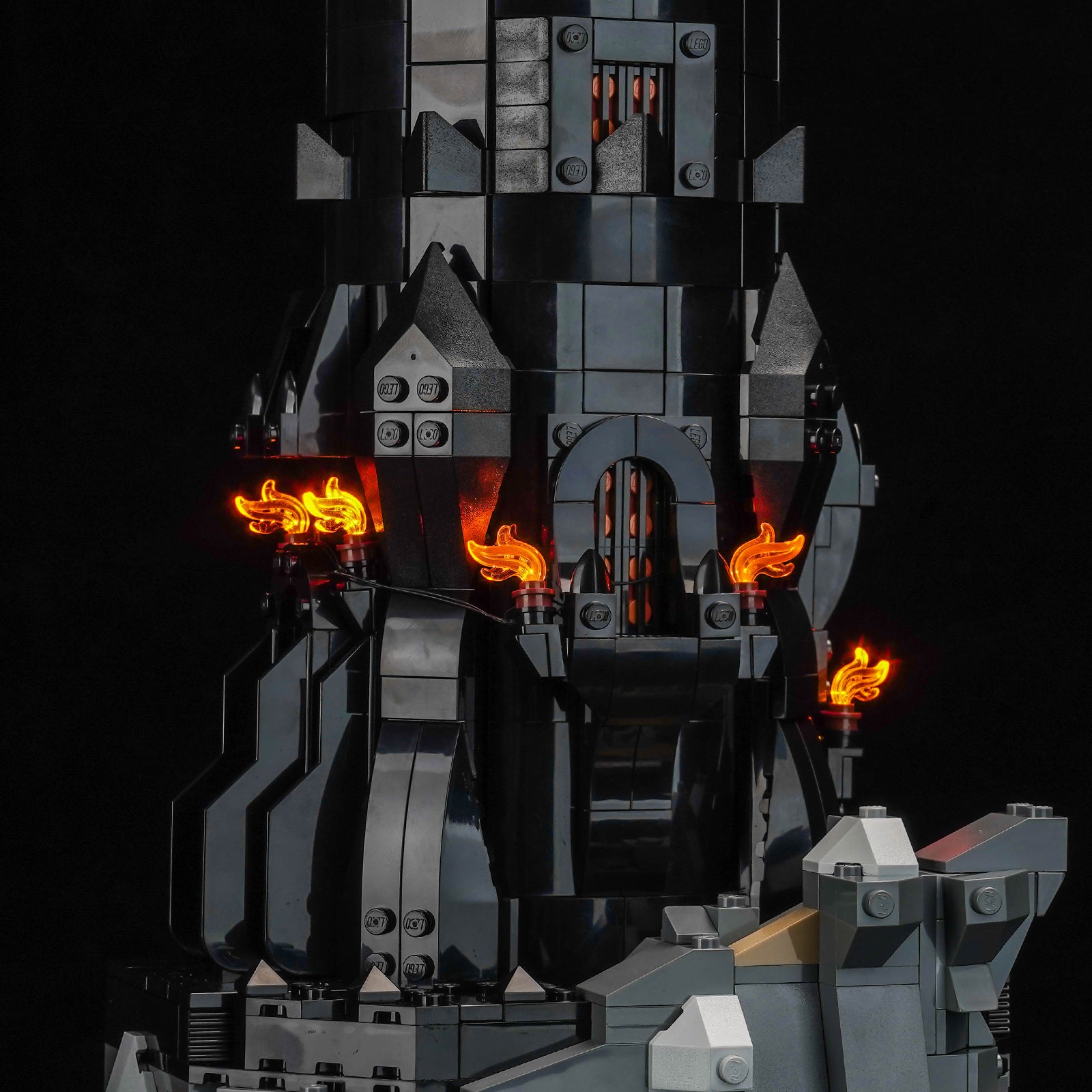 BrickBling Light Kit for LEGO Icons The Lord of the Rings: Barad-dûr 10333