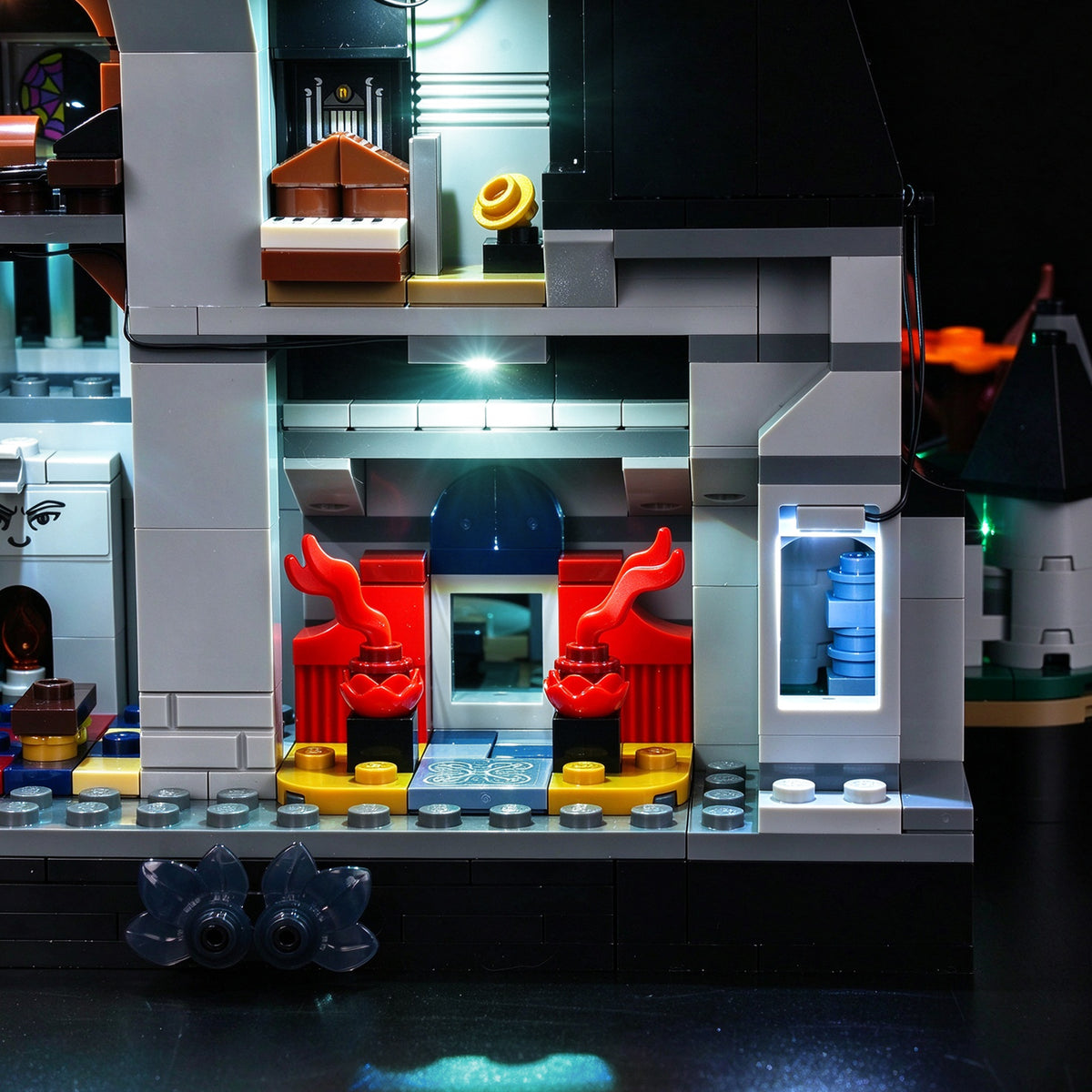 Kit d’éclairage BrickBling pour LEGO Wednesday Nevermore Academy 76788