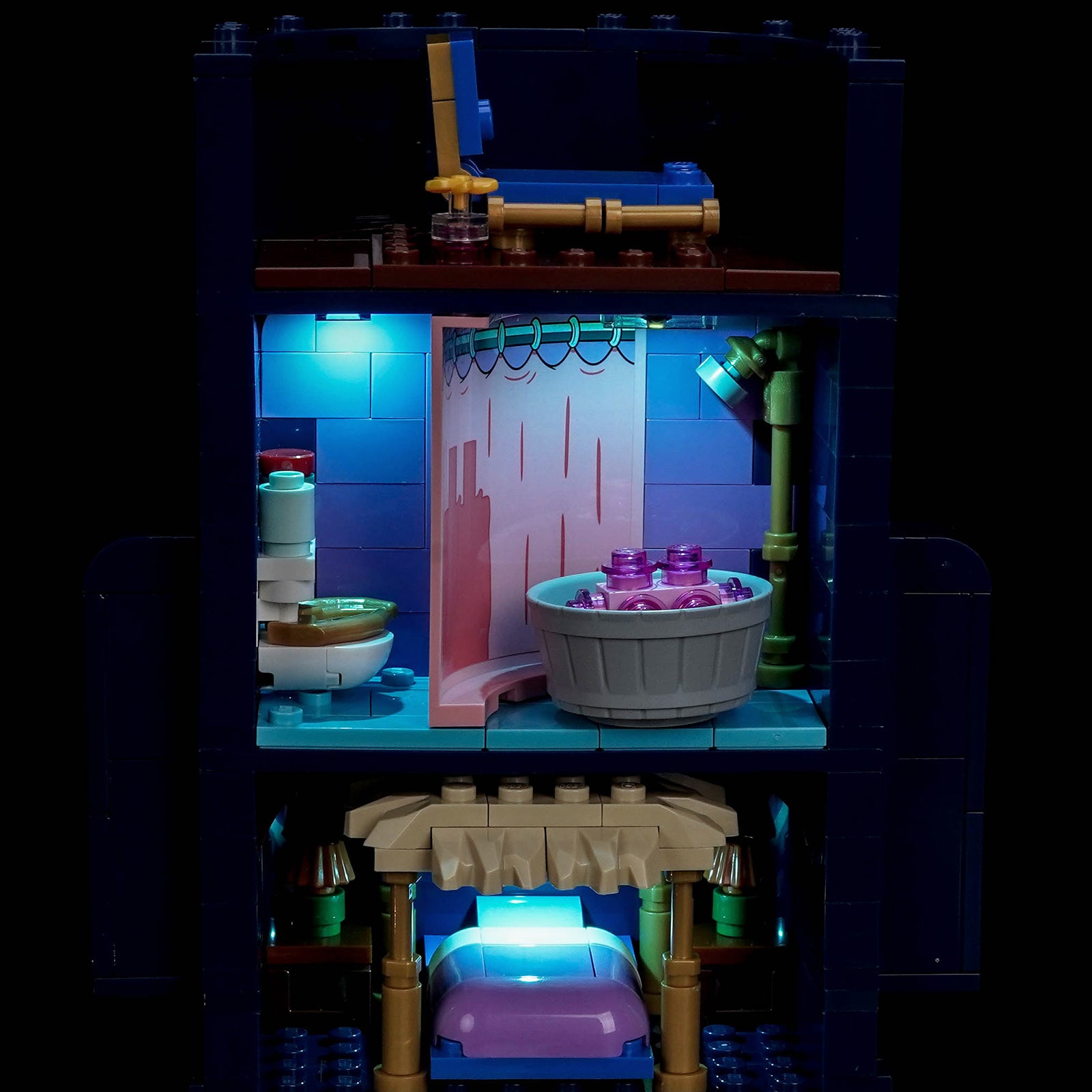 BrickBling Light Kit for LEGO Icons SpongeBob SquarePants: Bikini Bottom 11386