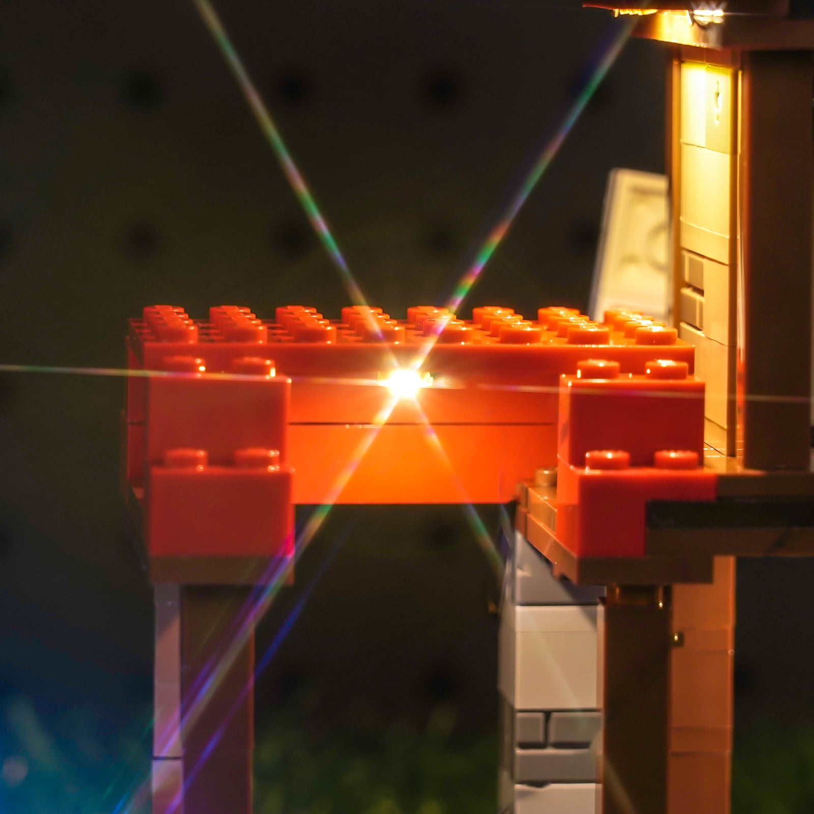 BrickBling Light Kit for LEGO Minecraft The Windmill Farm 21262