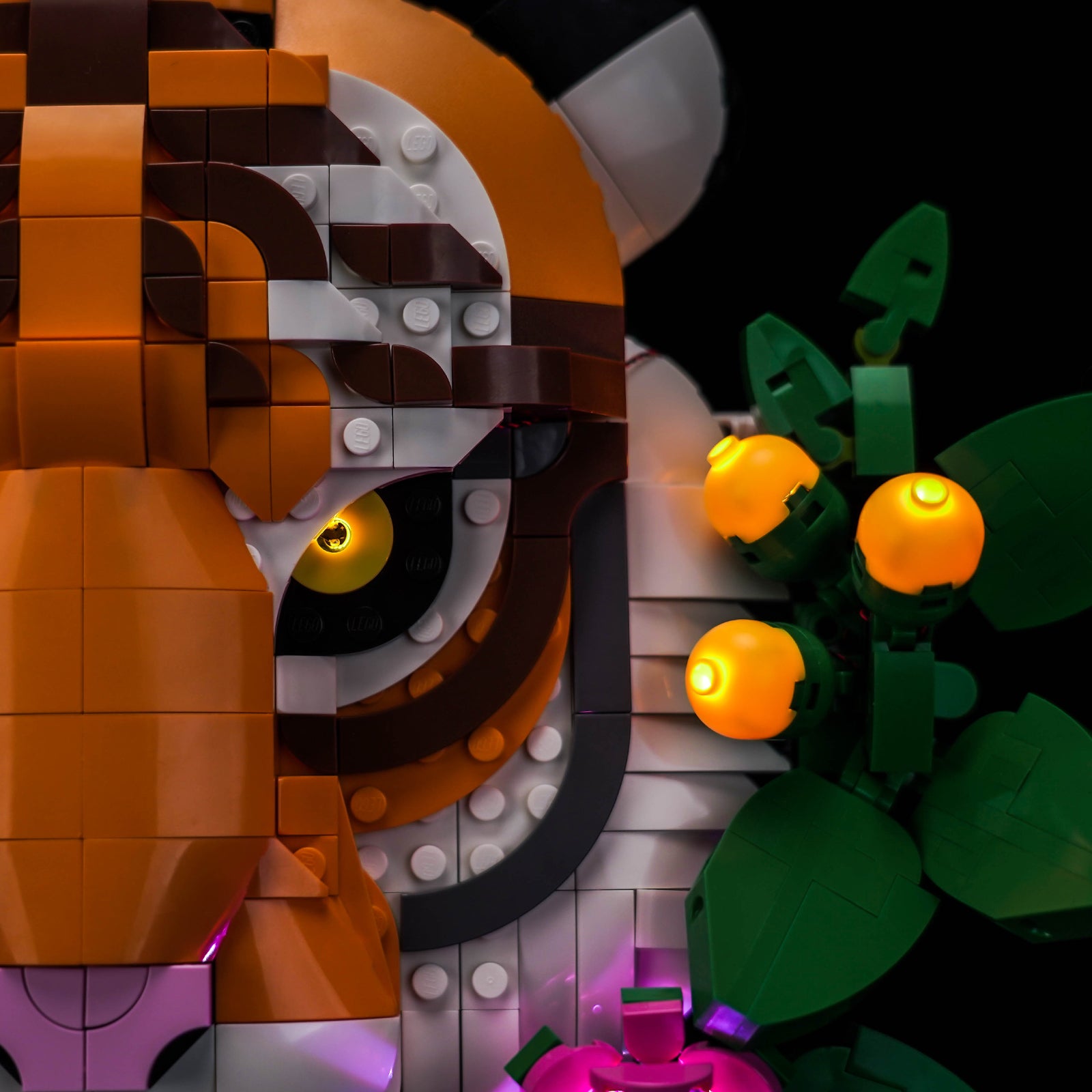 BrickBling Lichtset für LEGO Art The Fauna Collection – Tiger 31217