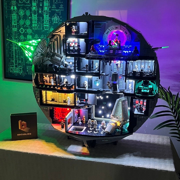 BrickBling Light Kit for LEGO Star Wars Death Star™ 75419
