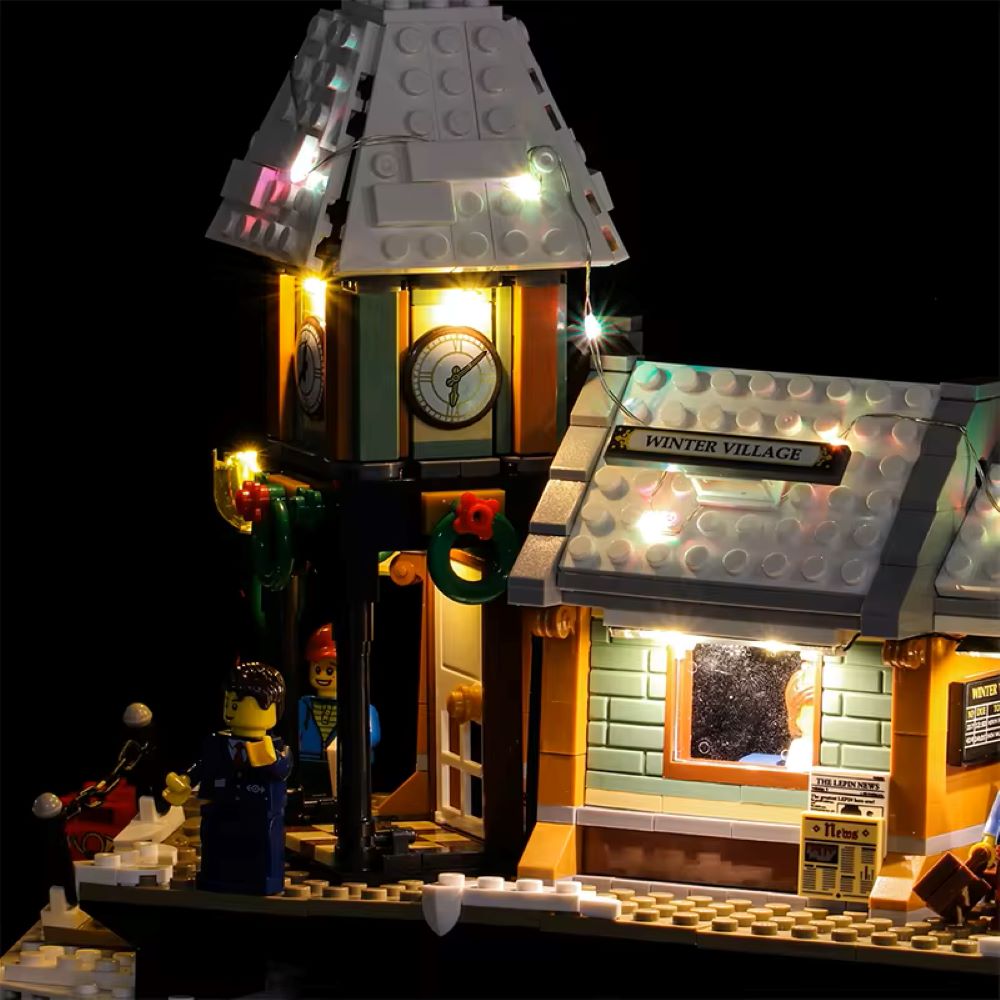 BrickBling Light Kit for LEGO Creator Expert Winter Village Station 10259