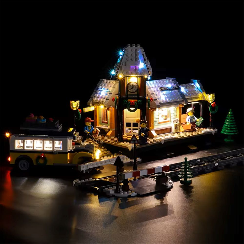 Light Kit for LEGO Creator Expert Winter Village Station 10259