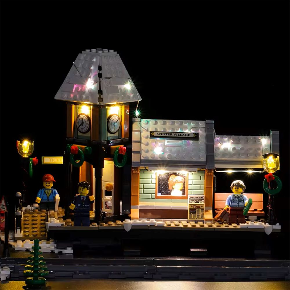 BrickBling Light Kit for LEGO Creator Expert Winter Village Station 10259