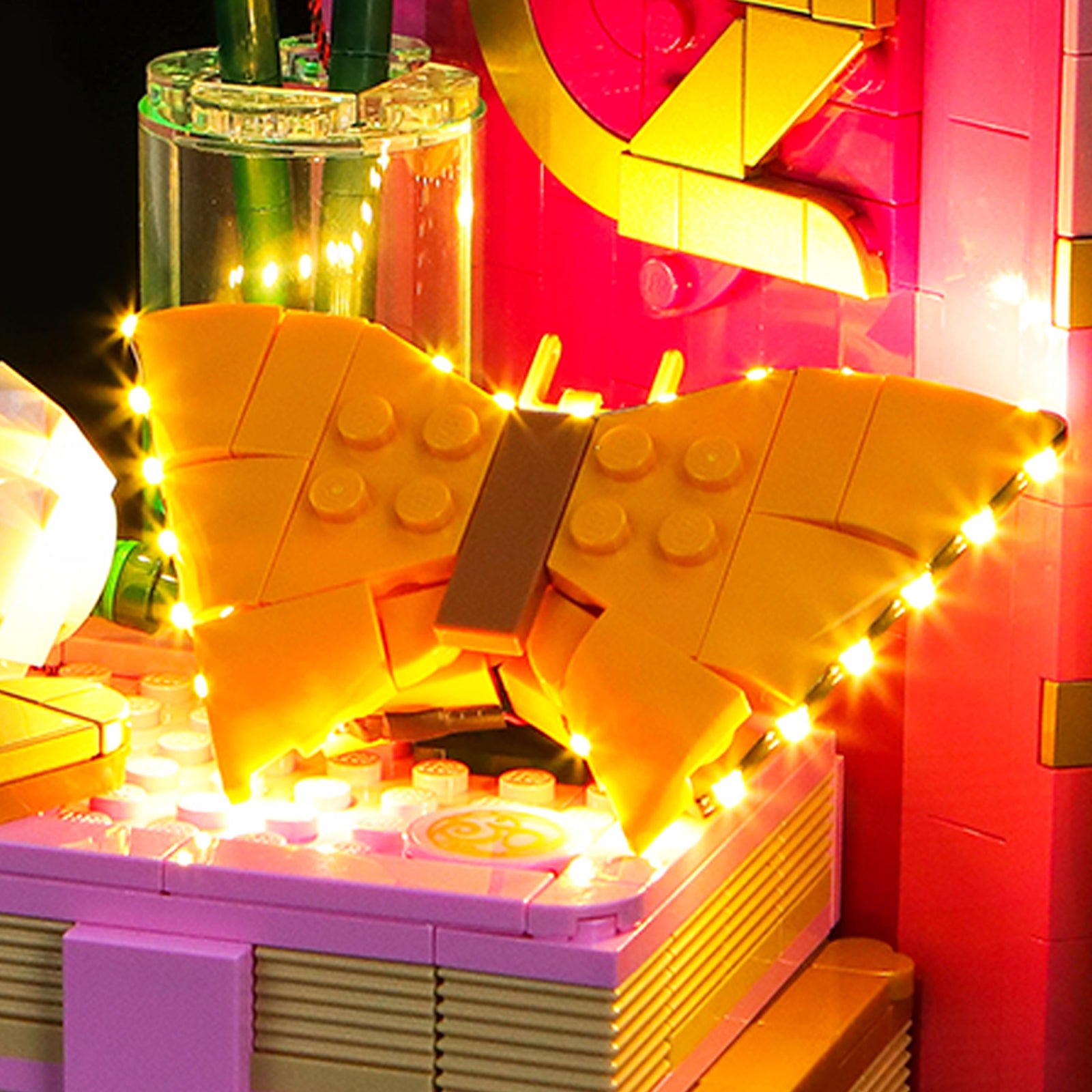 BrickBling Light Kit for LEGO Wicked Glinda & Elphaba Bookends 75691