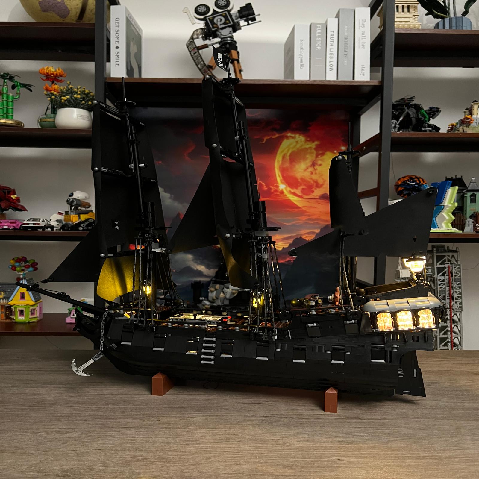 BrickBling Light Kit for LEGO Icons Captain Jack Sparrow's Pirate Ship 10365