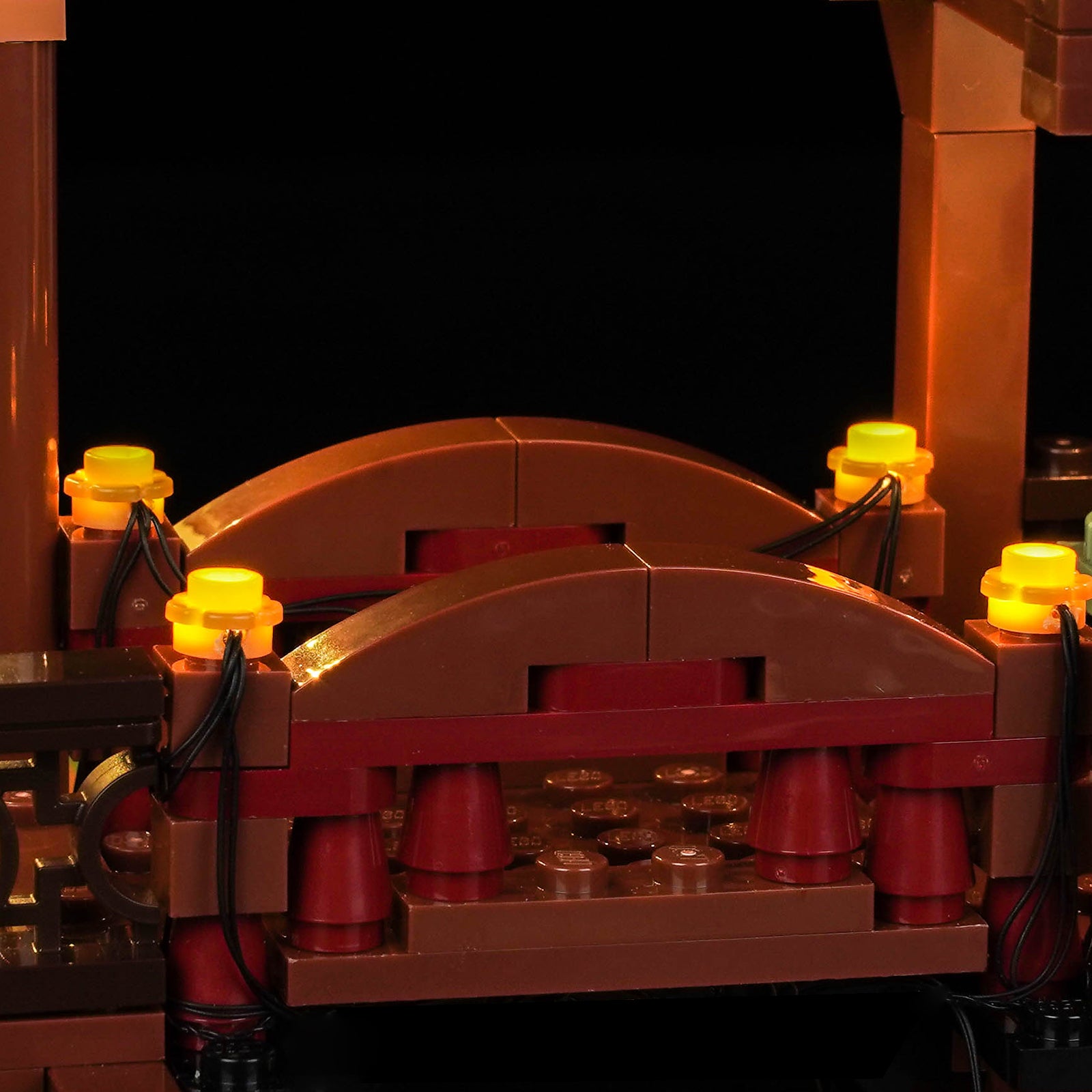 BrickBling Light Kit for LEGO Ancient Moon-Gazing Inn 80121