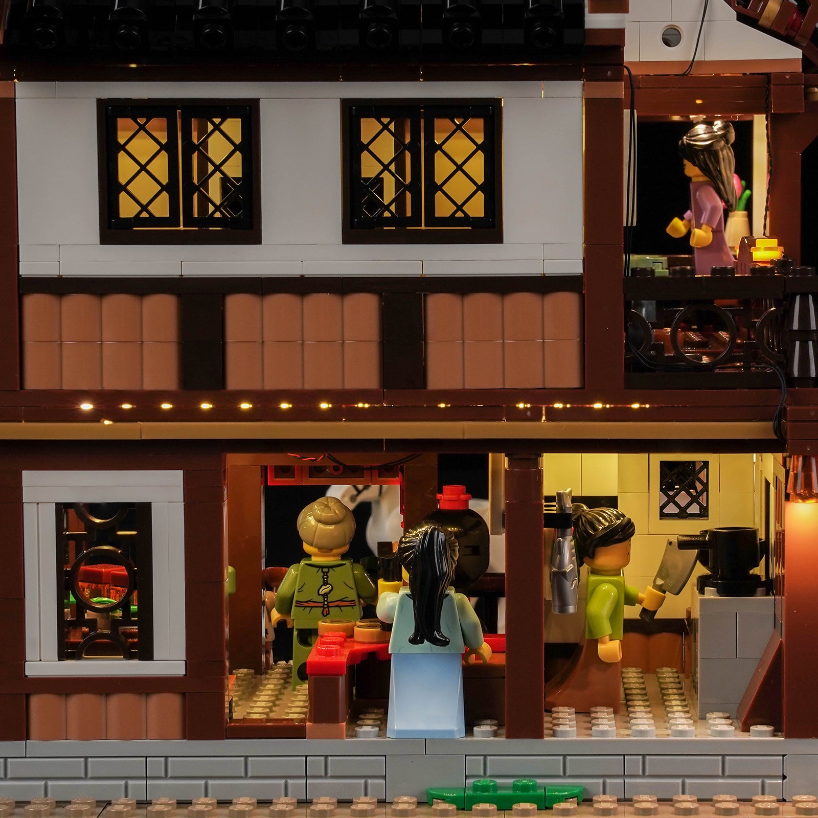 BrickBling Light Kit for LEGO Ancient Moon-Gazing Inn 80121