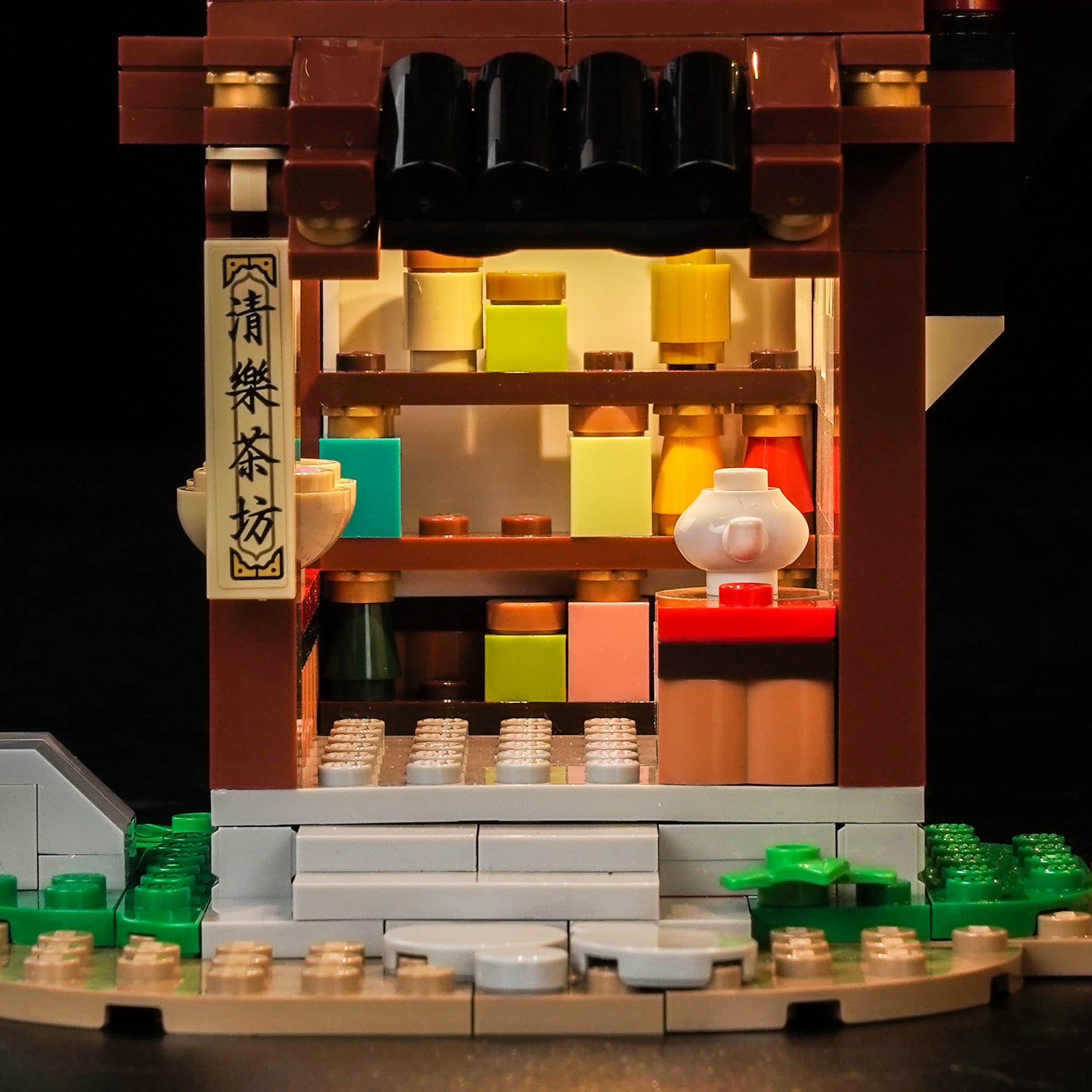 BrickBling Light Kit for LEGO Ancient Moon-Gazing Inn 80121
