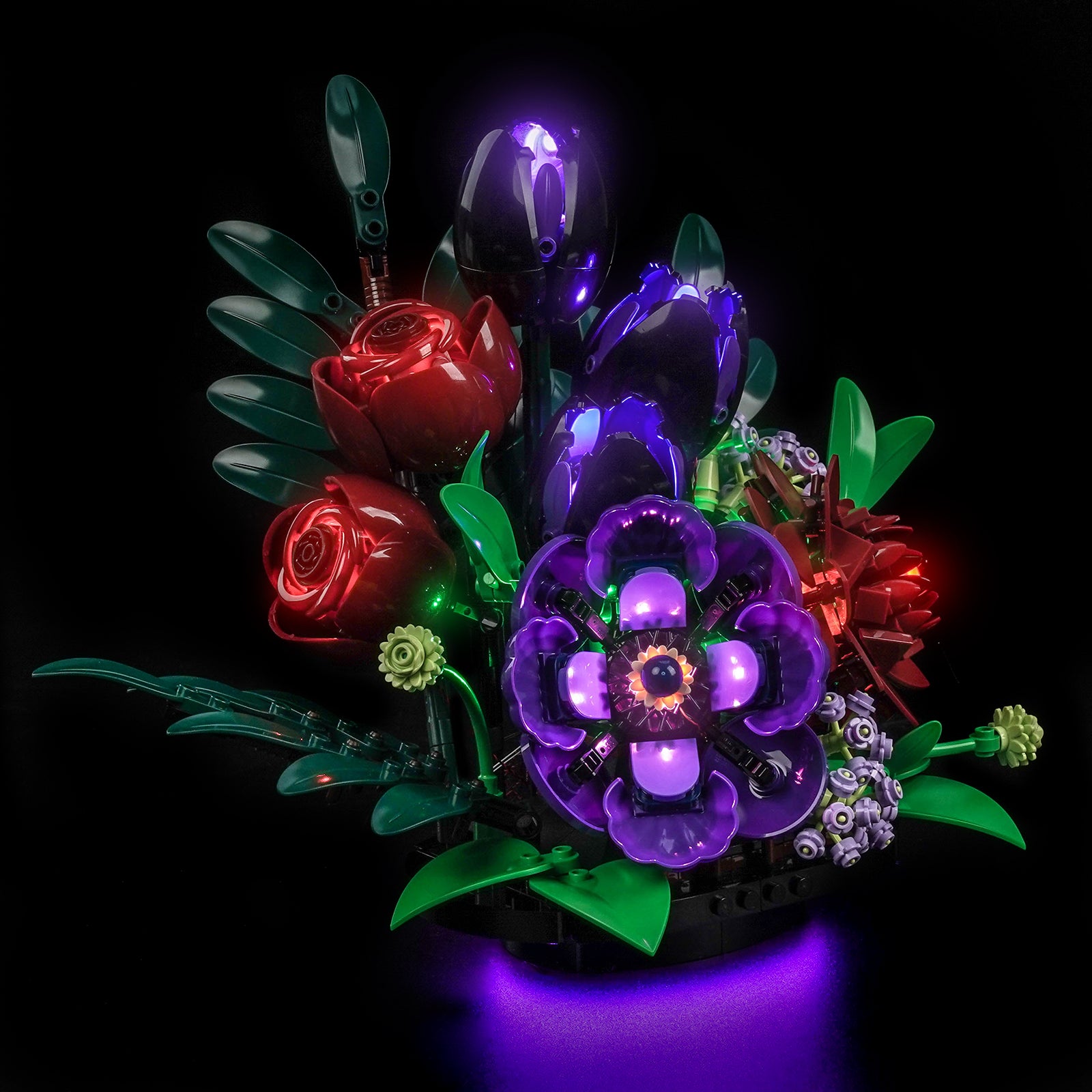 BrickBling Light Kit for LEGO Botanicals Dark Flower Arrangement 11513