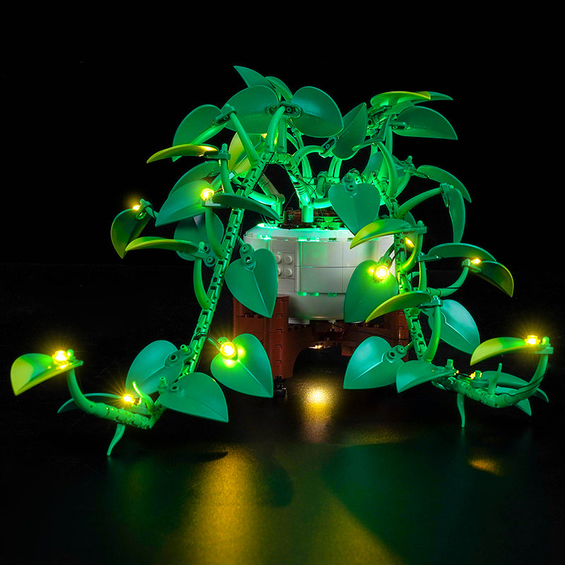 BrickBling Light Kit for LEGO Botanicals Hanging Golden Pothos 11512