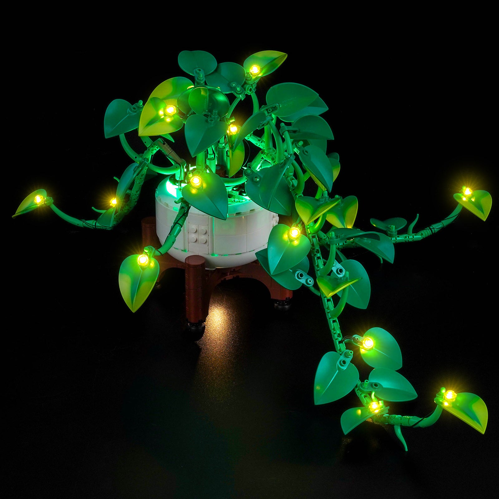 BrickBling Light Kit for LEGO Botanicals Hanging Golden Pothos 11512