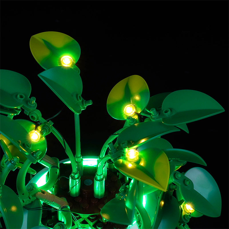 BrickBling Light Kit for LEGO Botanicals Hanging Golden Pothos 11512