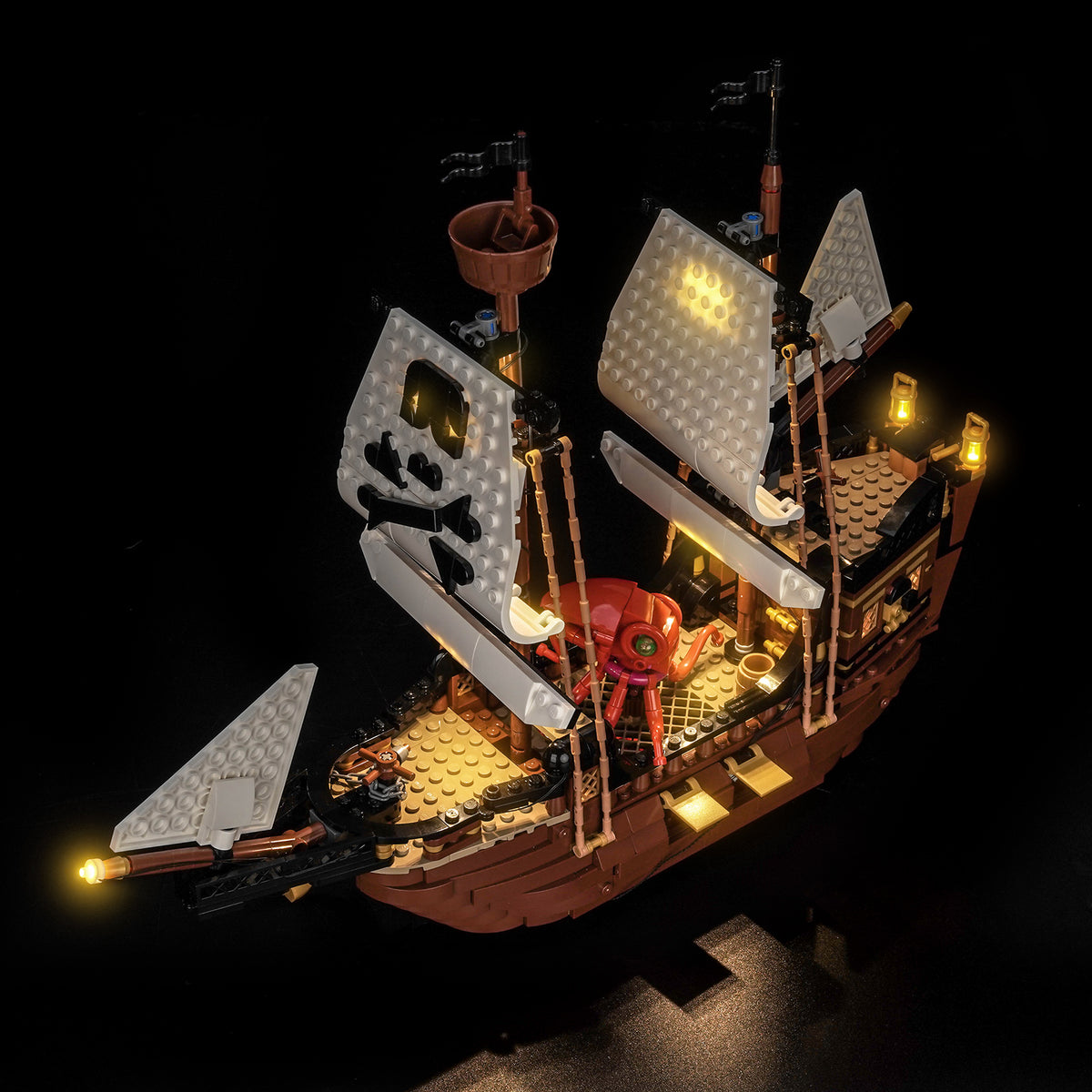 BrickBling Light Kit for LEGO Creator 3-in-1 Iconic Pirate Ship 31387