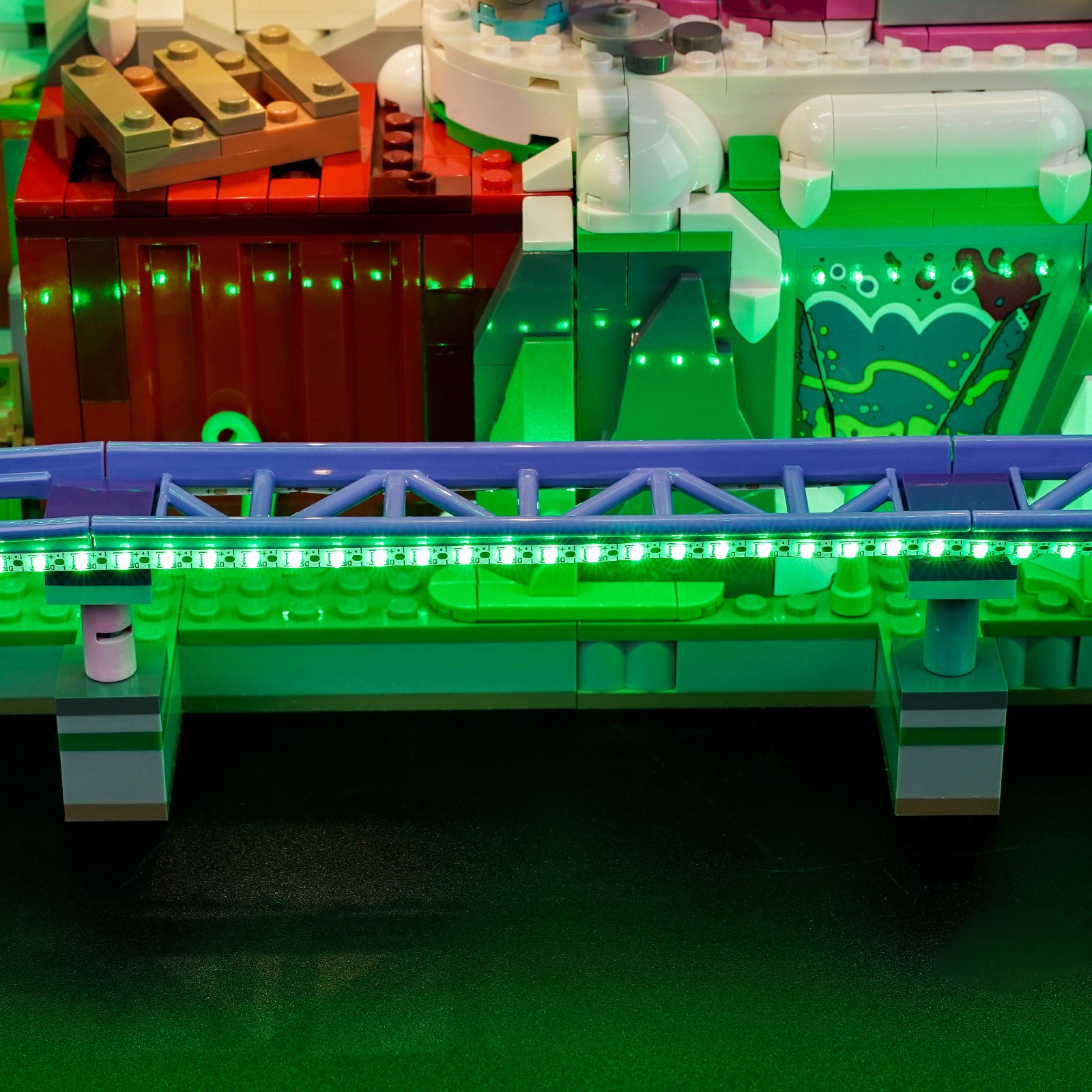 BrickBling Light Kit for LEGO Fortnite Rave Cave 77082