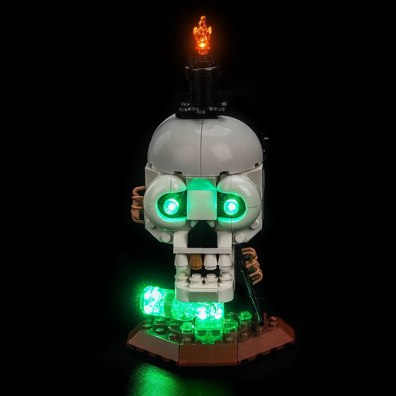 BrickBling Light Kit for LEGO Halloween Skull Candle 40883