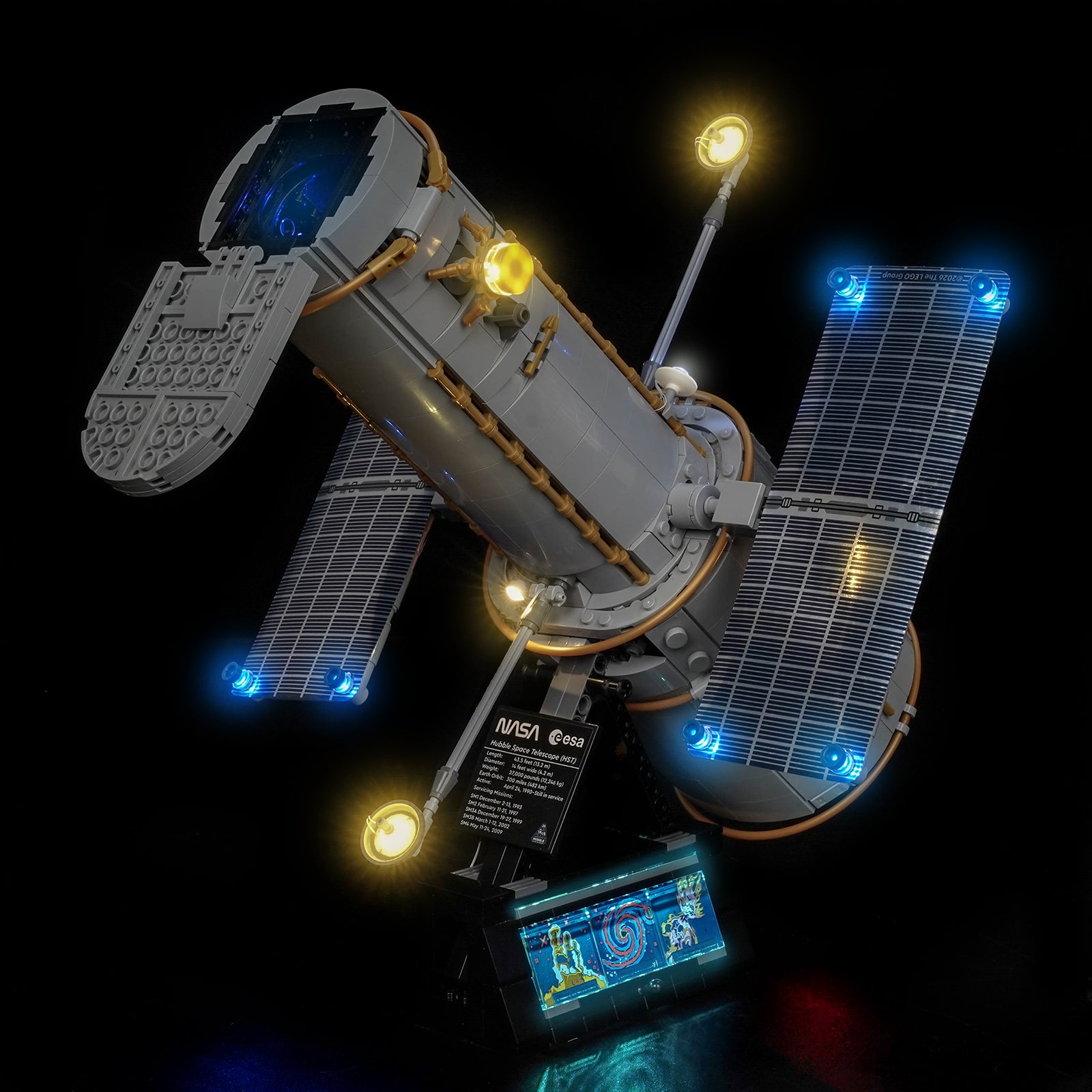 BrickBling Light Kit for LEGO Icons Hubble Space Telescope 11382
