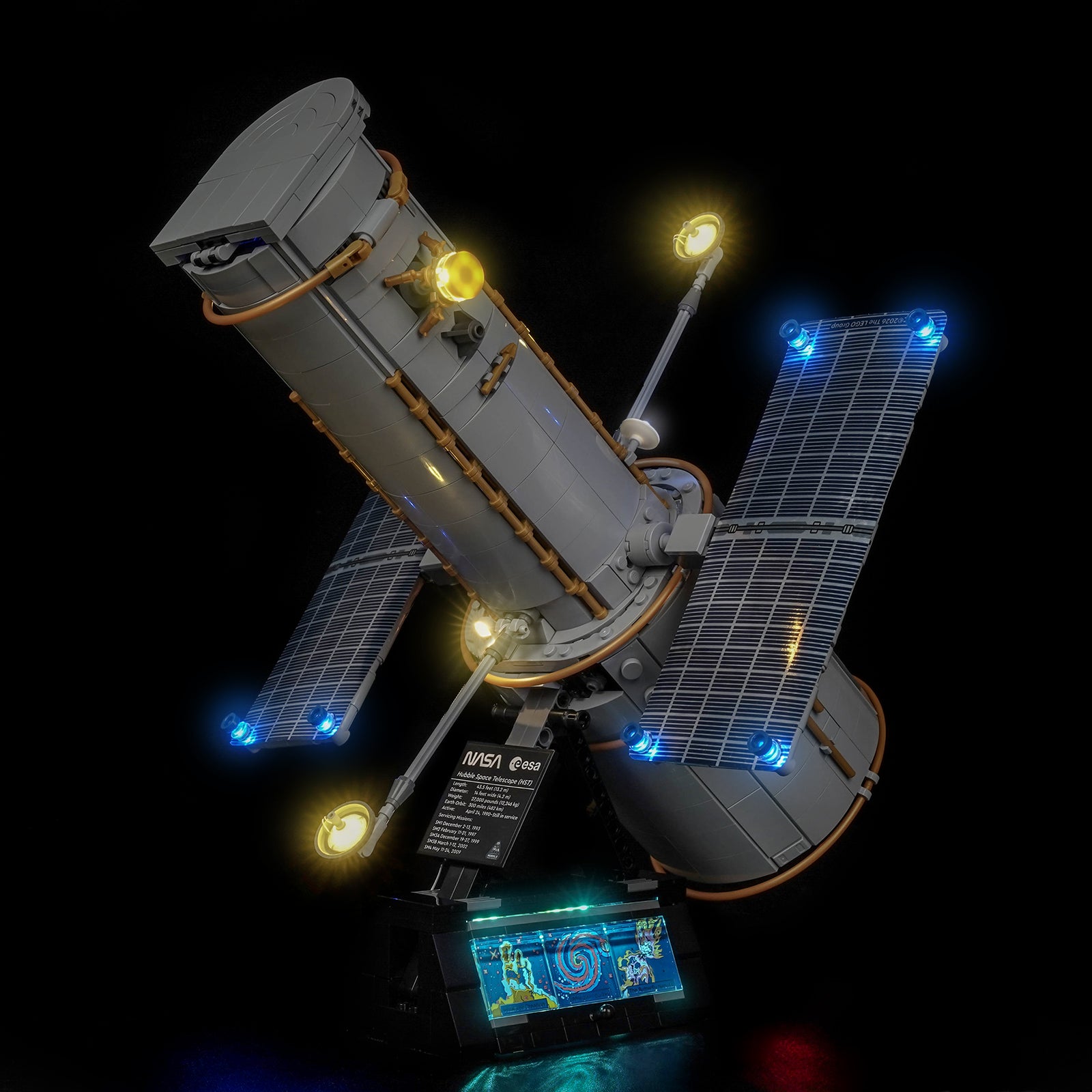 BrickBling Light Kit for LEGO Icons Hubble Space Telescope 11382