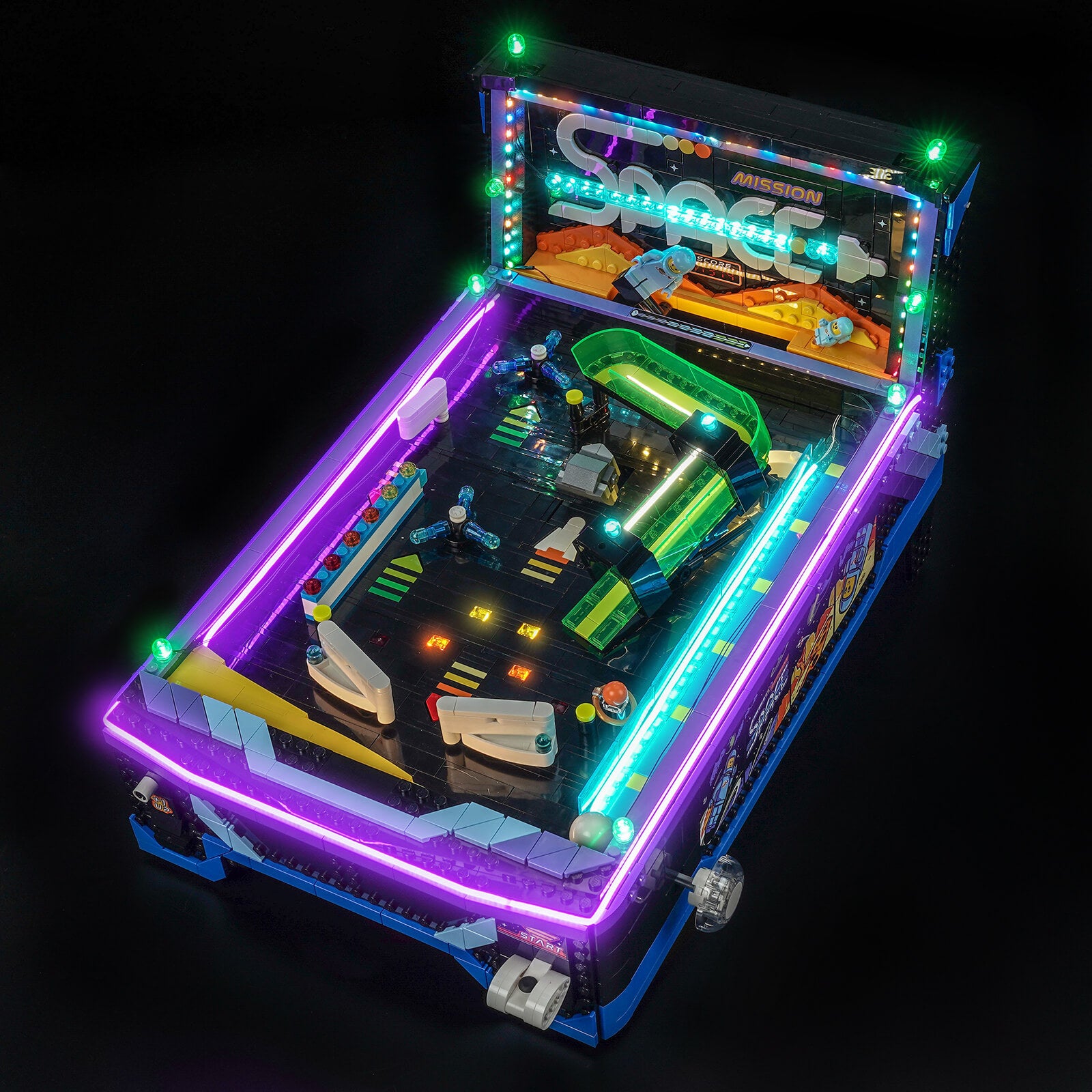 BrickBling Light Kit for LEGO Icons Arcade Pinball Machine 11374