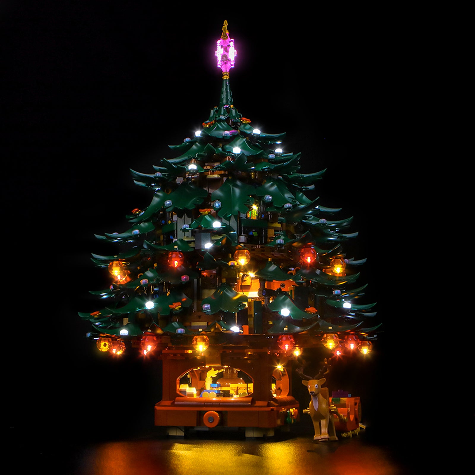 BrickBling Light Kit for LEGO Icons Family Christmas Tree 41843