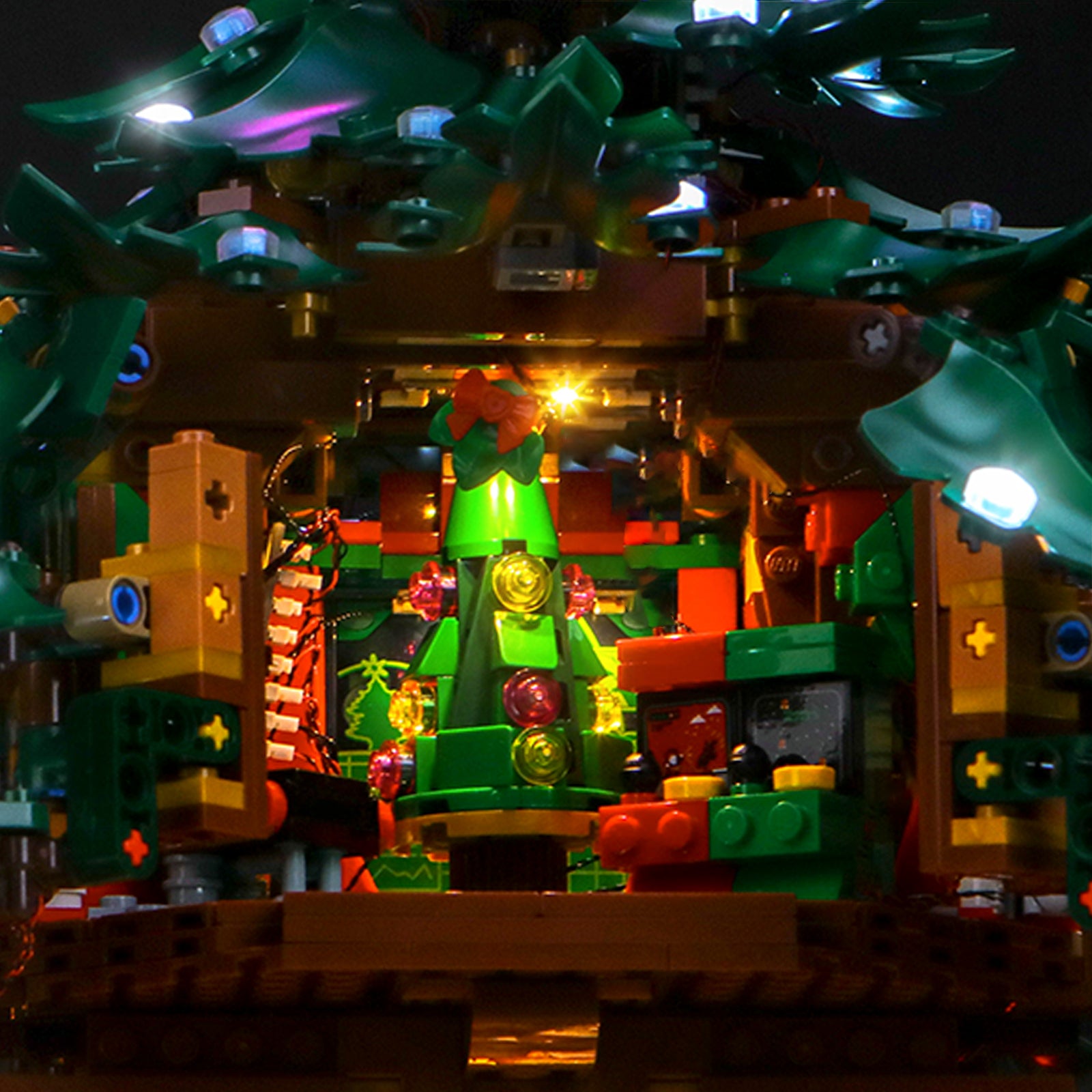 BrickBling Light Kit for LEGO Icons Family Christmas Tree 41843