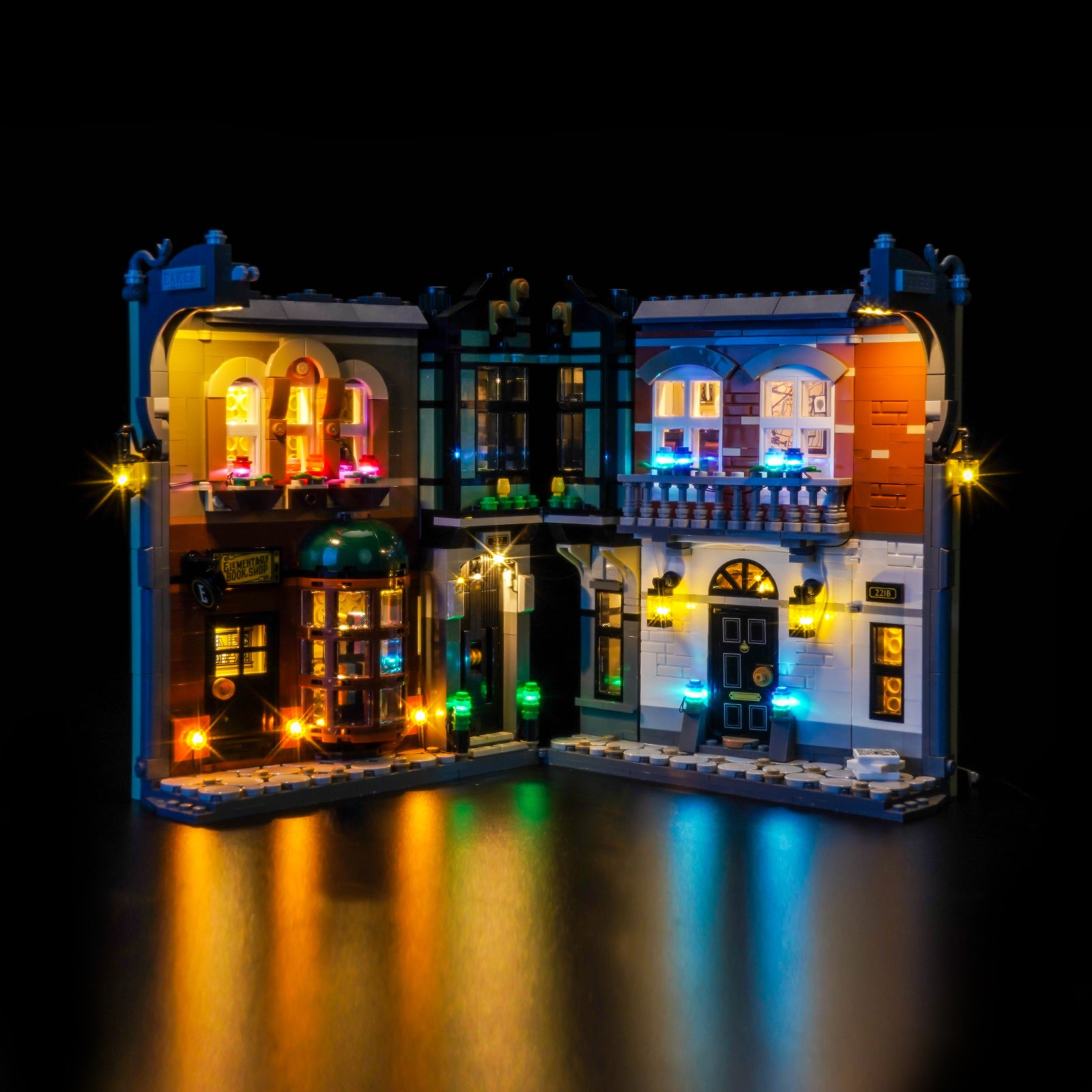 BrickBling Light Kit for LEGO Icons Sherlock Holmes: Book Nook 10351
