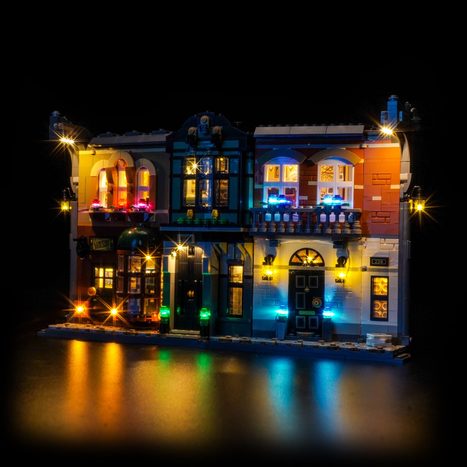 BrickBling Light Kit for LEGO Icons Sherlock Holmes: Book Nook 10351
