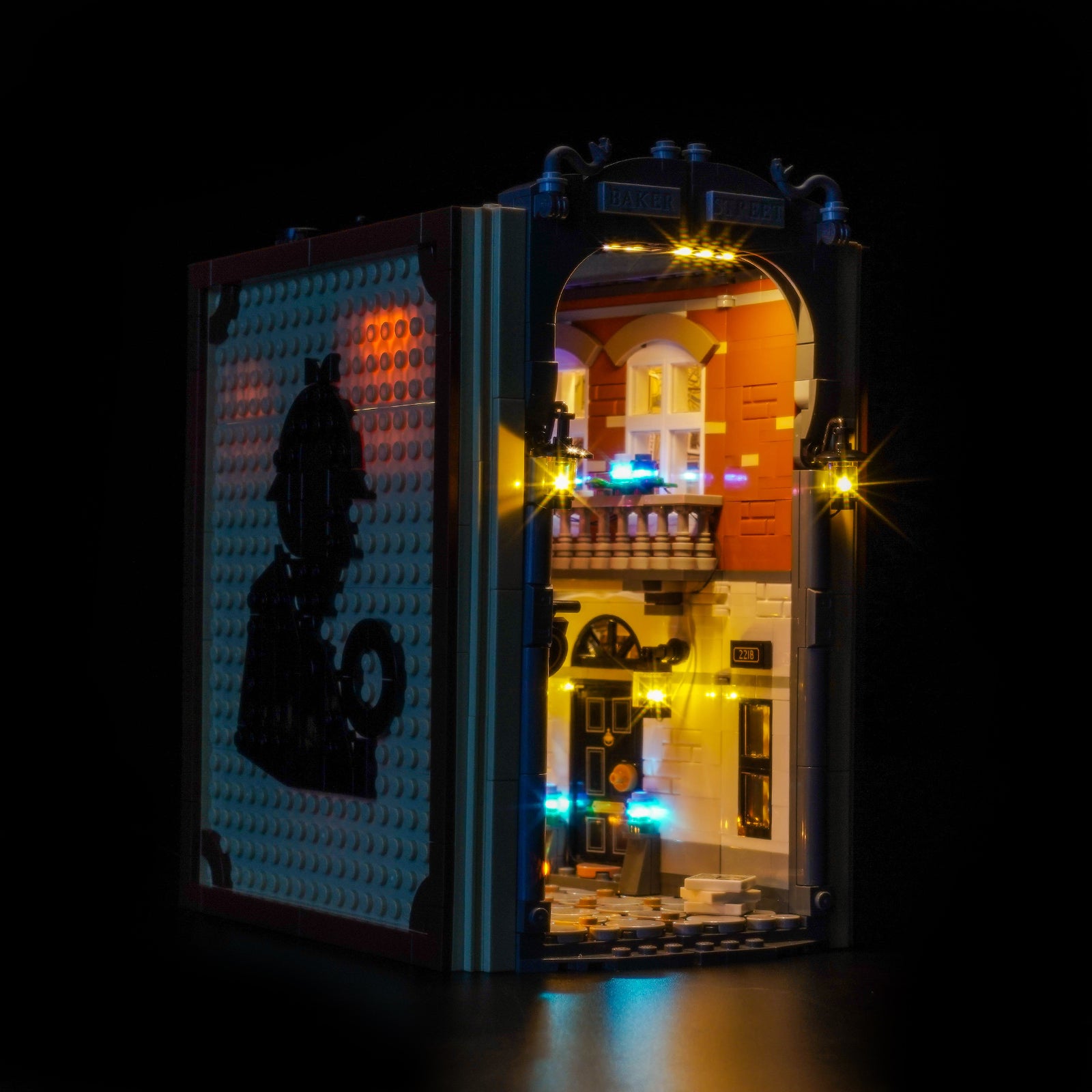 BrickBling Light Kit for LEGO Icons Sherlock Holmes: Book Nook 10351
