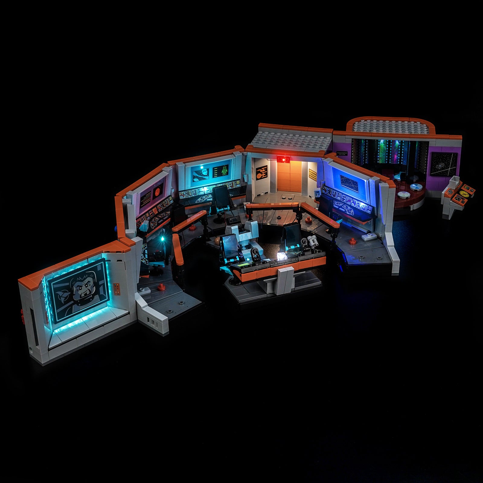 BrickBling Light Kit for LEGO Icons Star Trek: U.S.S. Enterprise NCC-1701™ Bridge 11385