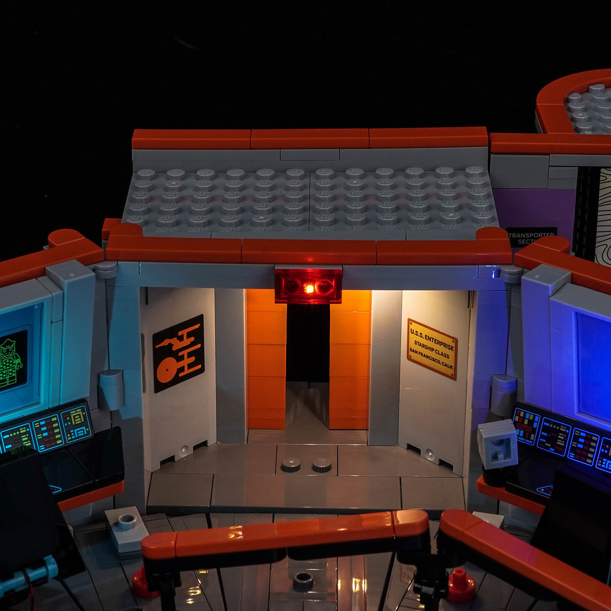 BrickBling Light Kit for LEGO Icons Star Trek: U.S.S. Enterprise NCC-1701™ Bridge 11385
