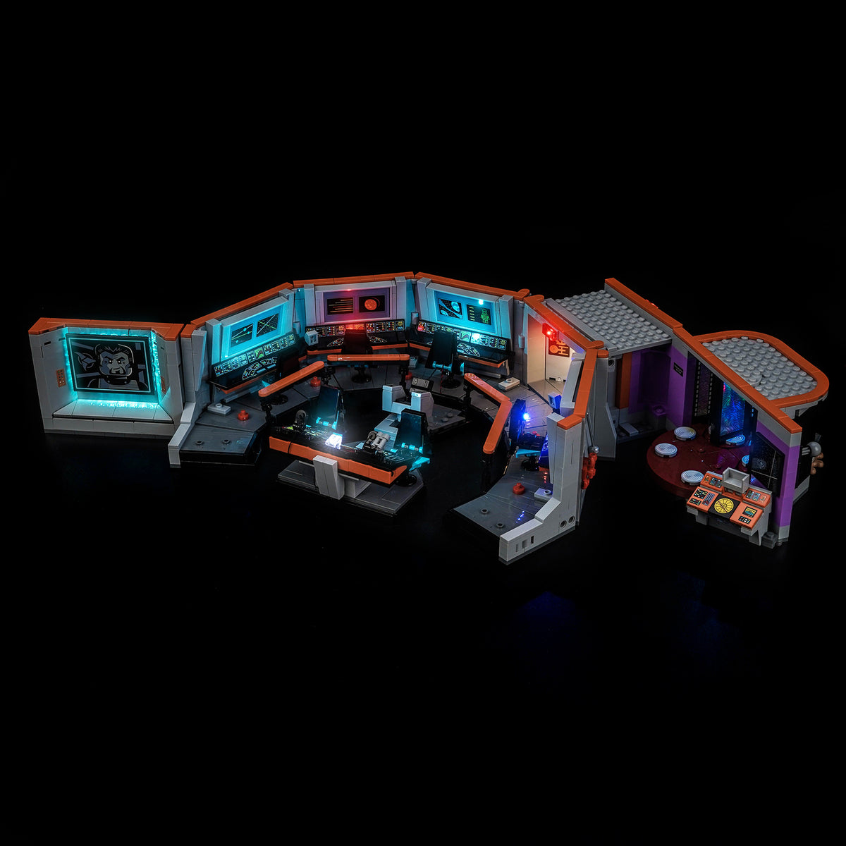 BrickBling Light Kit for LEGO Icons Star Trek: U.S.S. Enterprise NCC-1701™ Bridge 11385