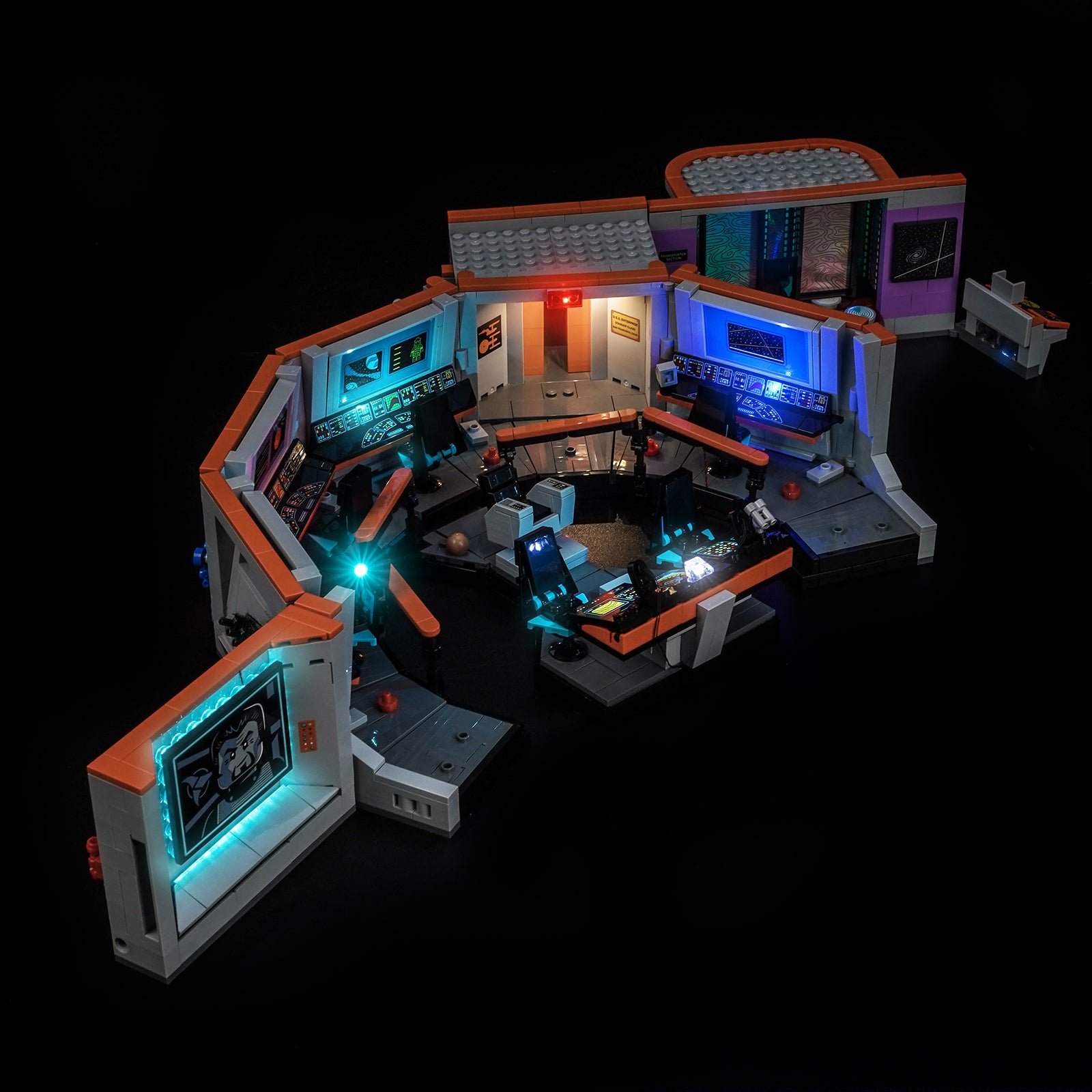 BrickBling Light Kit for LEGO Icons Star Trek: U.S.S. Enterprise NCC-1701™ Bridge 11385