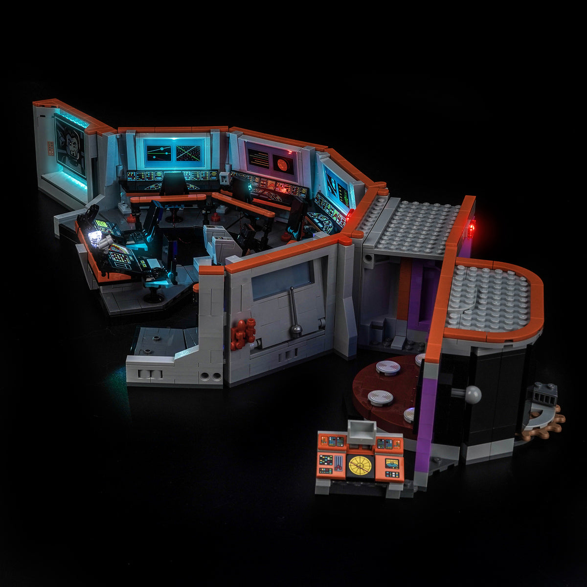 BrickBling Light Kit for LEGO Icons Star Trek: U.S.S. Enterprise NCC-1701™ Bridge 11385